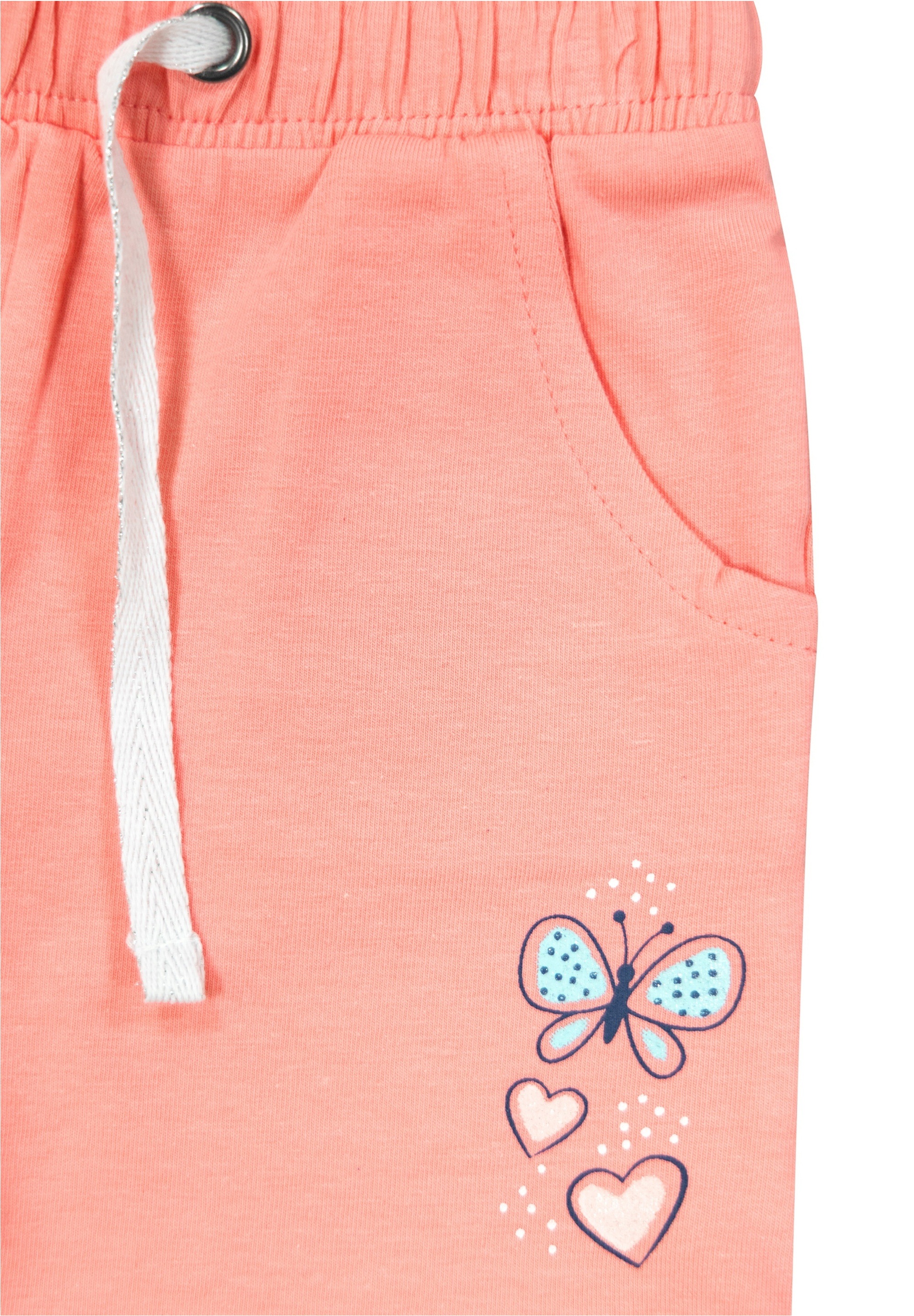 SALT AND PEPPER T-Shirt »Smile«, (2 tlg.), mit Schmetterling-Print