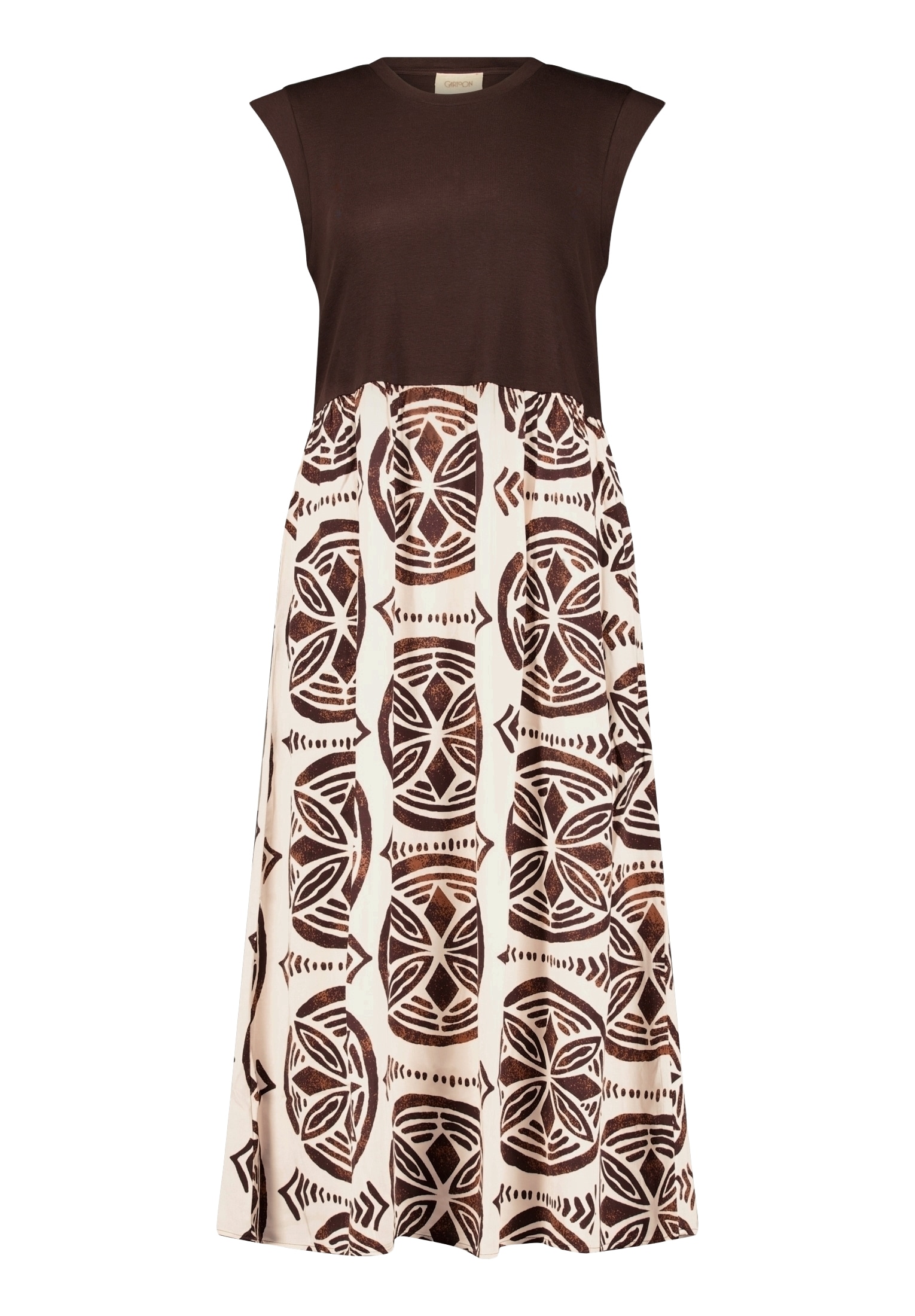 Cartoon Druckkleid »Damen mit Eingrifftaschen« Nahttasche