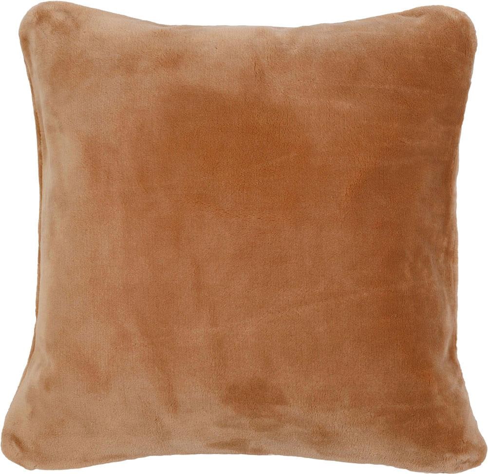 Gözze Dekokissen "Premium Cashmere-Feeling Kissen" 50x50cm,passend zur Premium Cashmere-Feeling Decke,Kissenhülle&Füllung