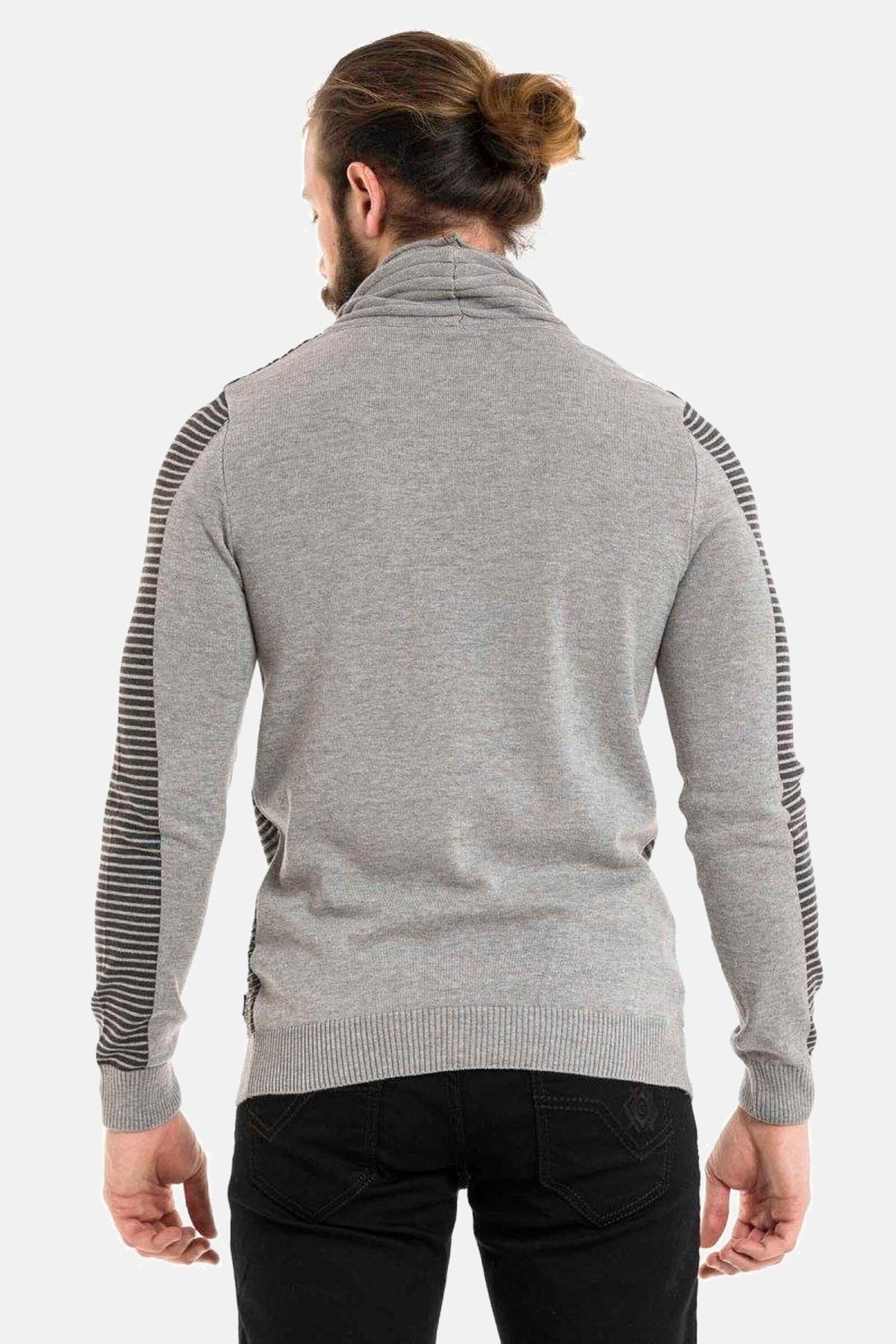 Cipo & Baxx Rundhalspullover »Pullover«, im modernen Look, CP264