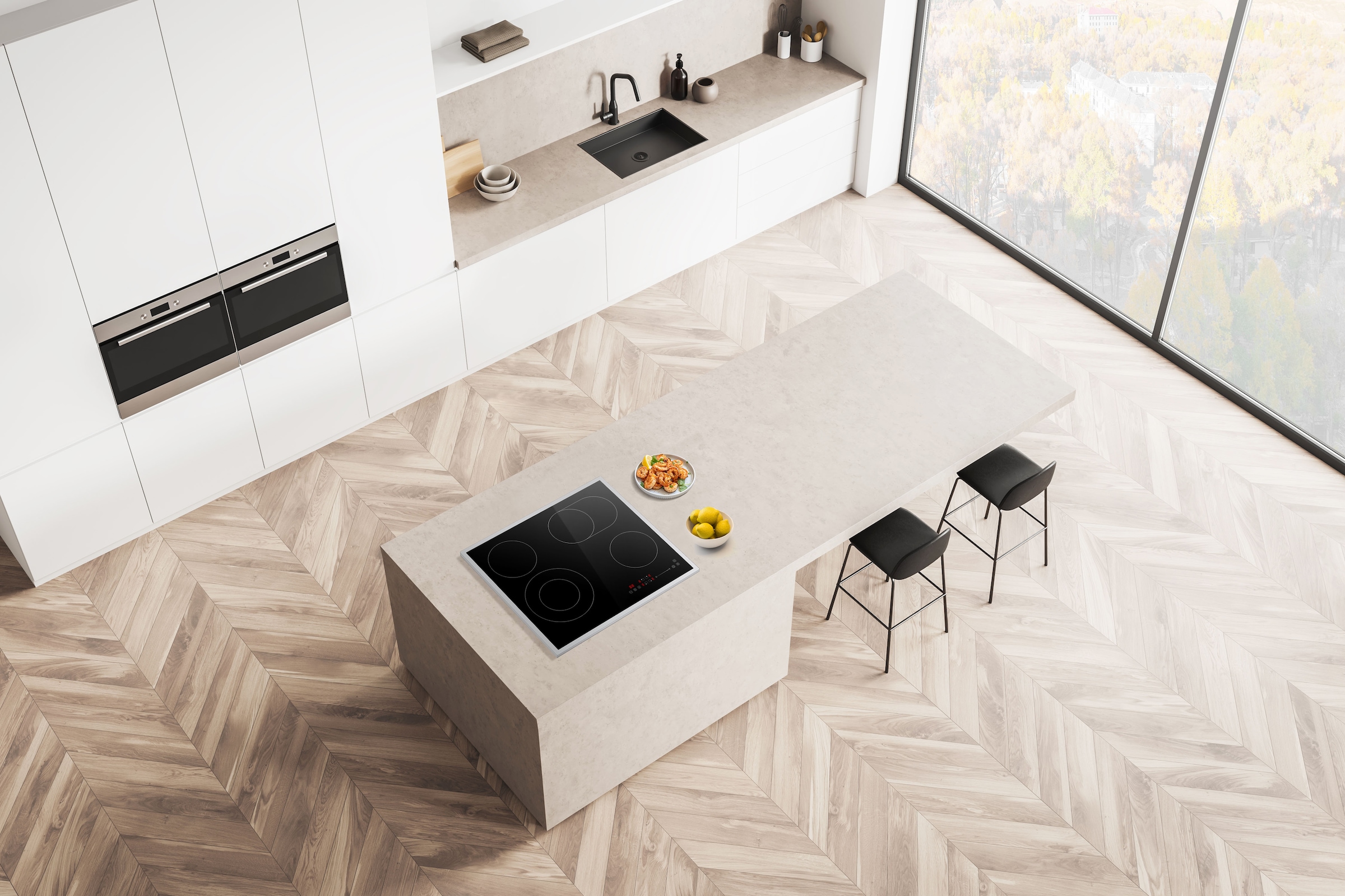 Hanseatic Elektro-Kochfeld »HC66072TS«