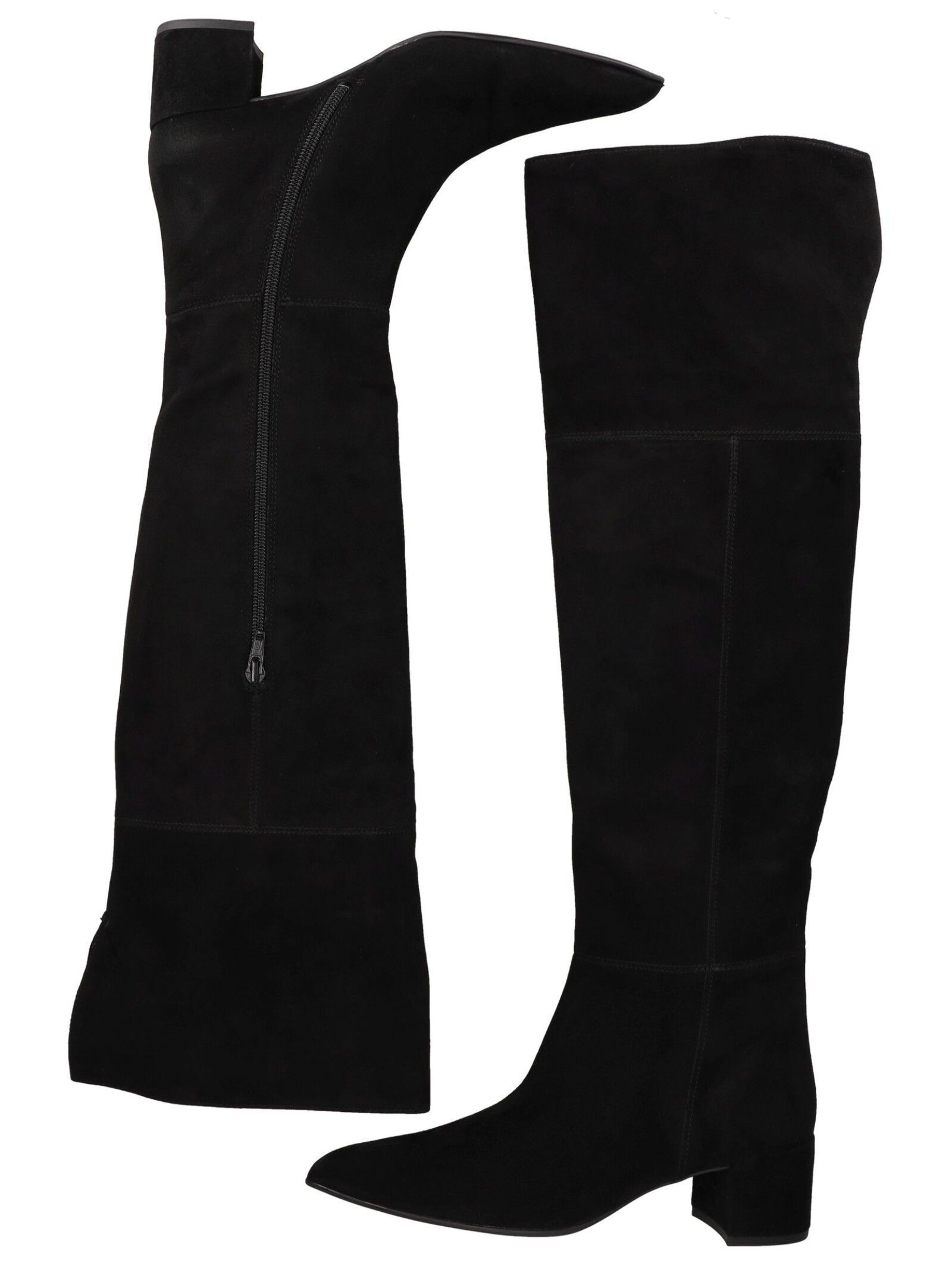 Högl Overkneestiefel »Högl Stiefel Veloursleder«