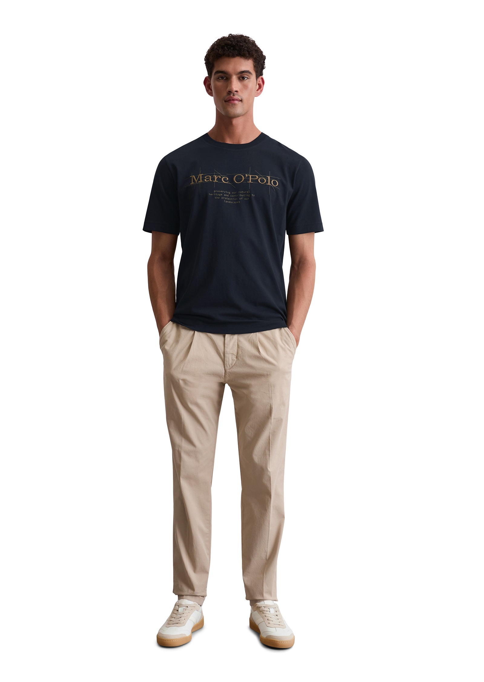Marc O'Polo T-Shirt »aus reiner Bio-Baumwolle«