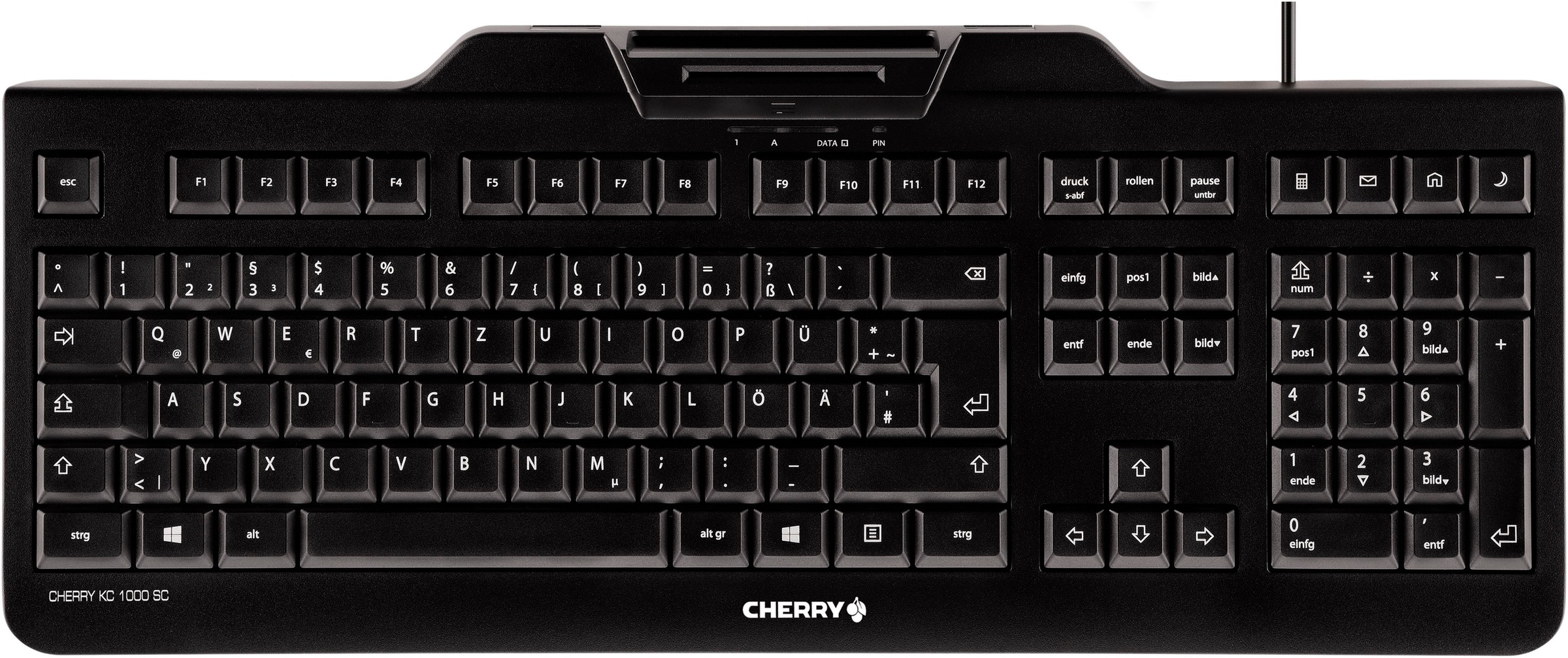 Cherry Tastatur »KC 1000 SC«, (Ziffernblock-Windows-Sperrtaste)