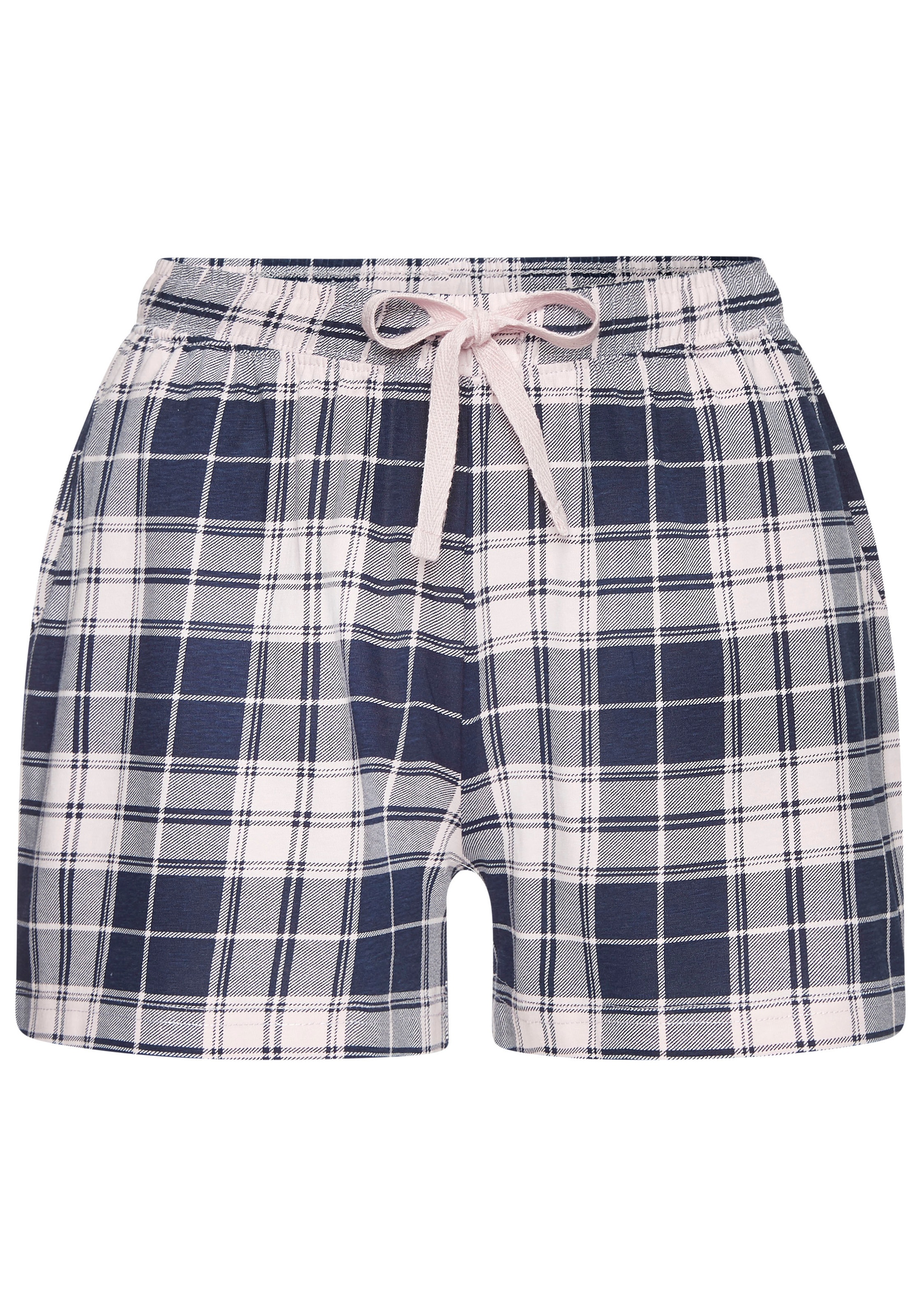 Vivance Dreams Pyjamashorts, Mit Streifen oder Karos günstig online kaufen