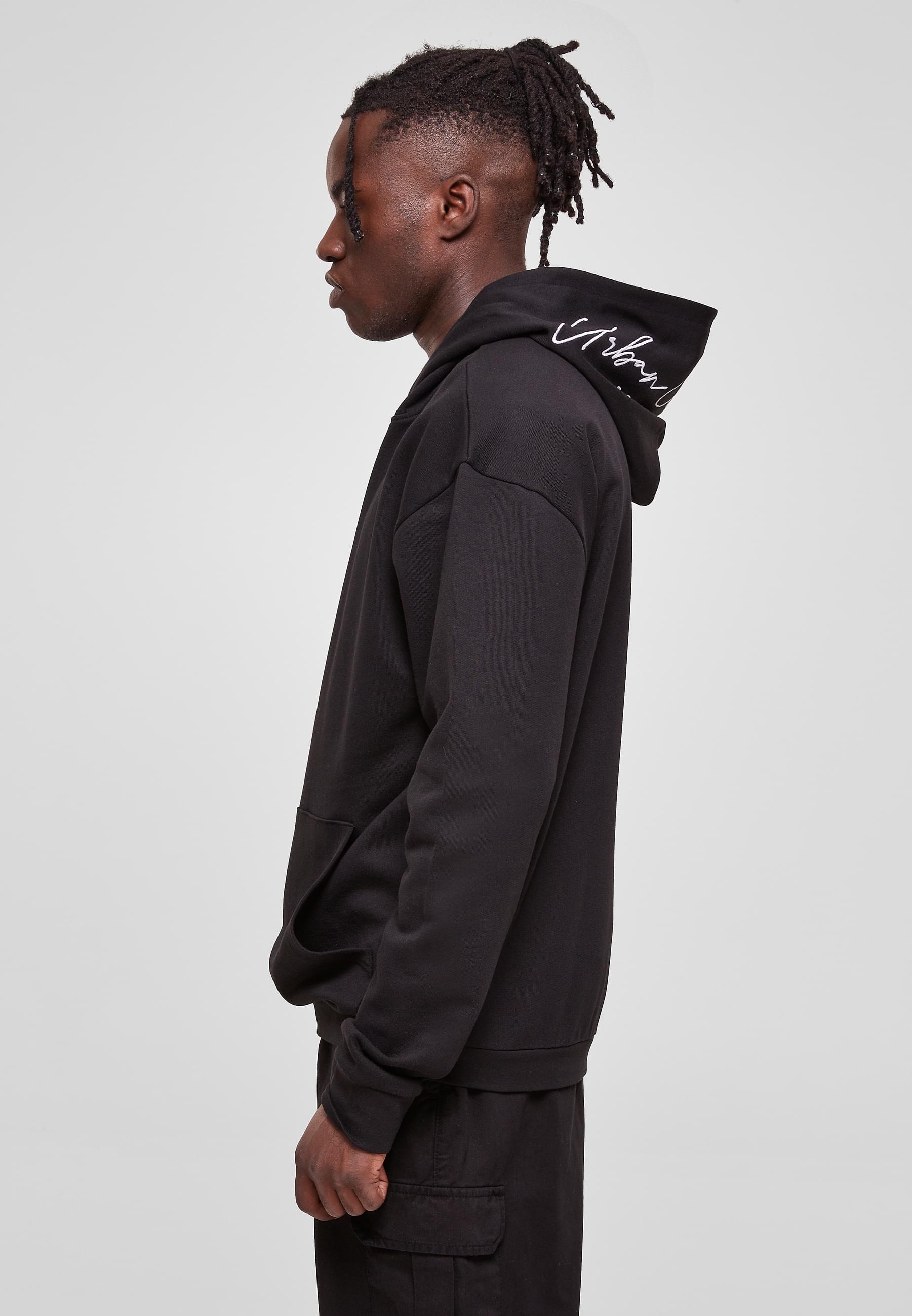 URBAN CLASSICS Kapuzensweatshirt »Urban Classics Herren Hood Embroidery Hoody«, (1 tlg.)