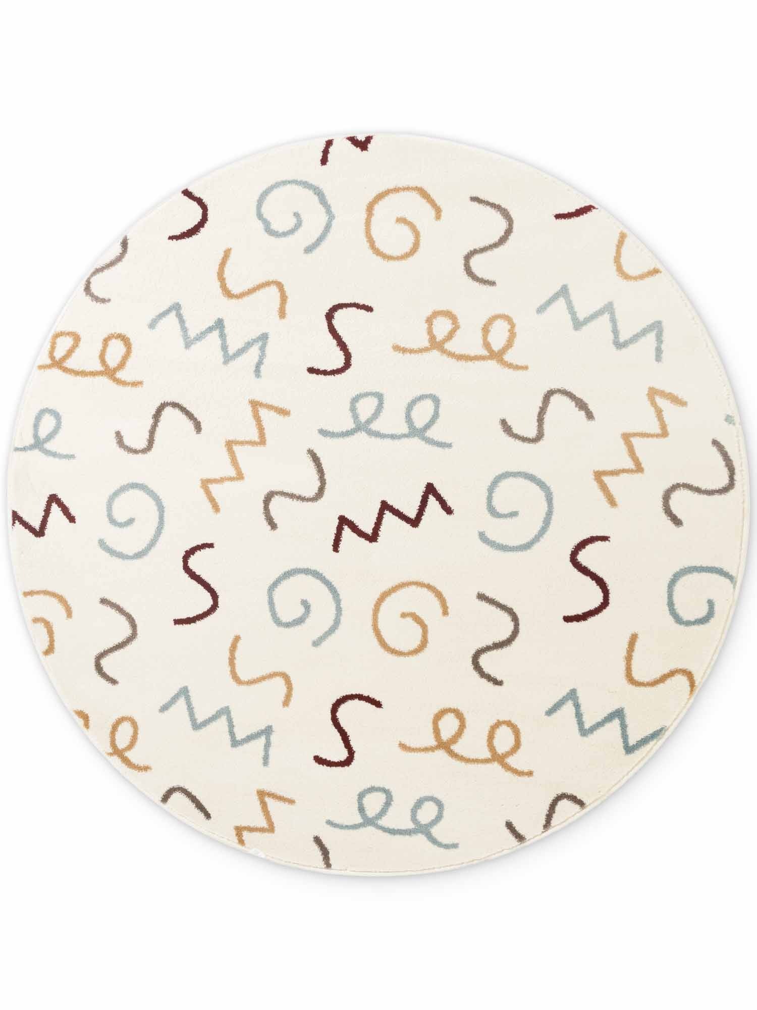 HANSE Home Kinderteppich »Fiete« rund 10 mm Höhe Pflegeleicht, Weich, Kinderzimmer, Spielteppich, Spielunterlage