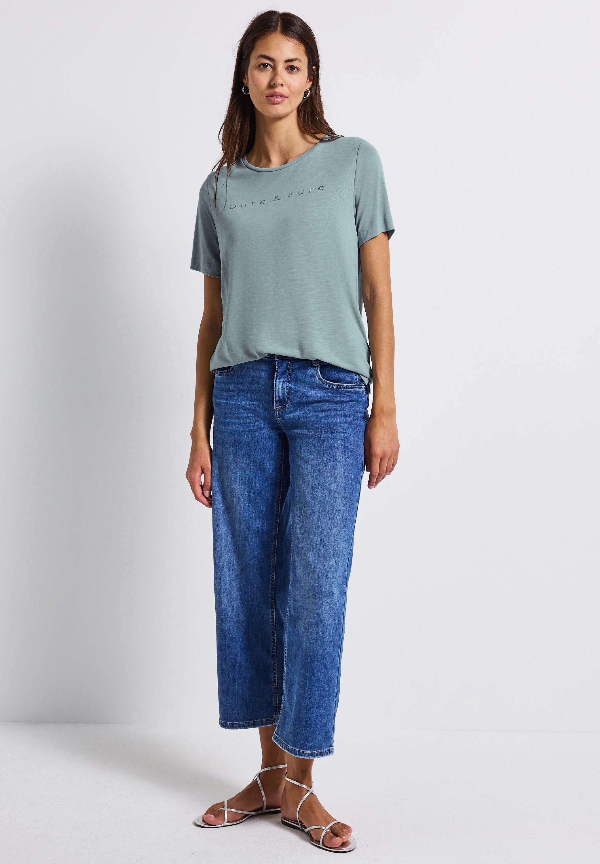 STREET ONE T-Shirt, mit Wording