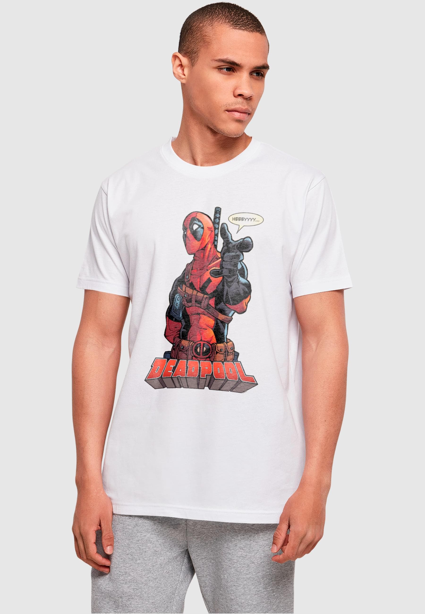 ABSOLUTE CULT T-Shirt "ABSOLUTE CULT Herren Deadpool - Hey You T-Shirt" günstig online kaufen