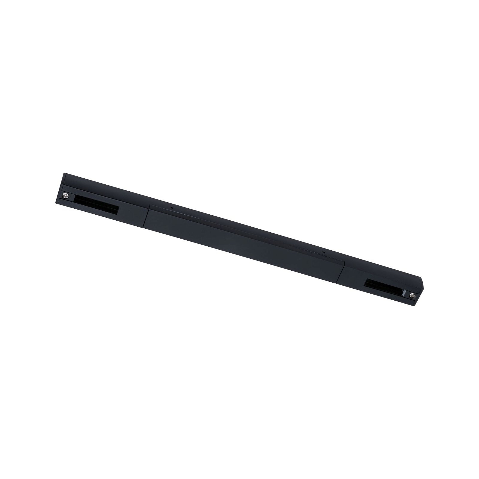 PAULMANN Schienensystem-Einspeiser "URail Einspeisung Mitte 304x18mm max. 1.000W", B:30,4cm H:1,8cm T:1,8cm, schwarz, Stromschienensysteme