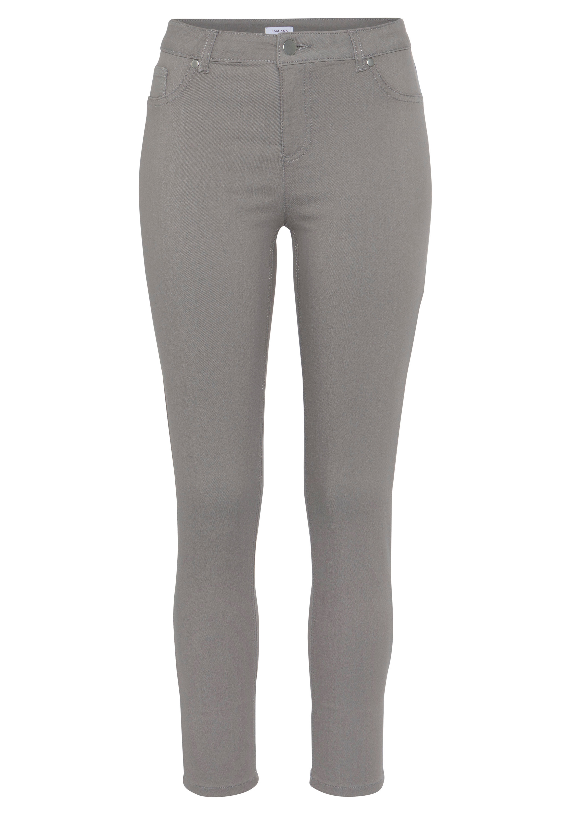 LASCANA 7/8-Jeggings, in Skinny-Form, Stretch-Denim, Basic günstig online kaufen