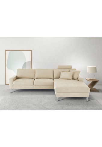 3C Candy Ecksofa »Lecce patogi PUR-Schaumstoff ...