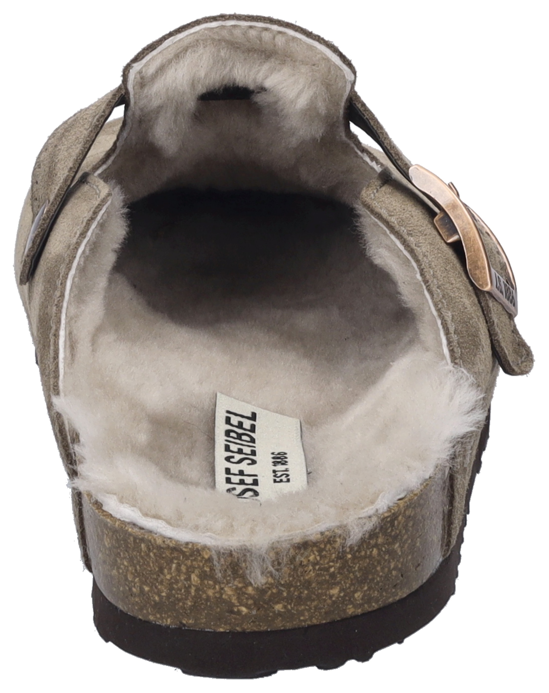 Josef Seibel Pantoffel »Hermine 09«, Winterschuh, Hausschuh, Clog mit Lammfell-Futter