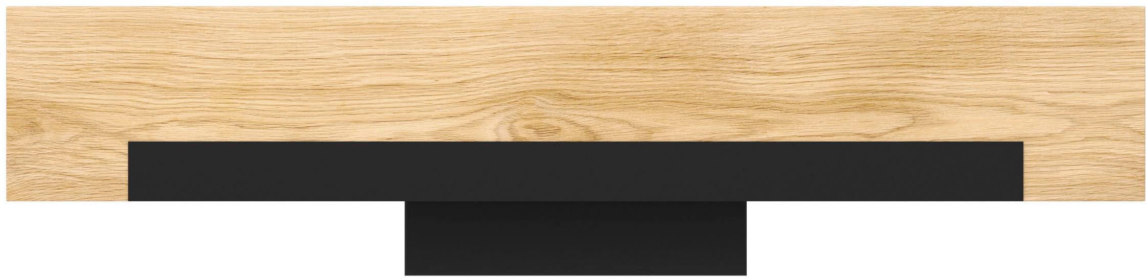 EGLO Wandleuchte »Camacho LED Wandlampe, Stahl, Holz und Kunststoff, Wandstrahler« LED-Modul 1 Stk. Warmweiß