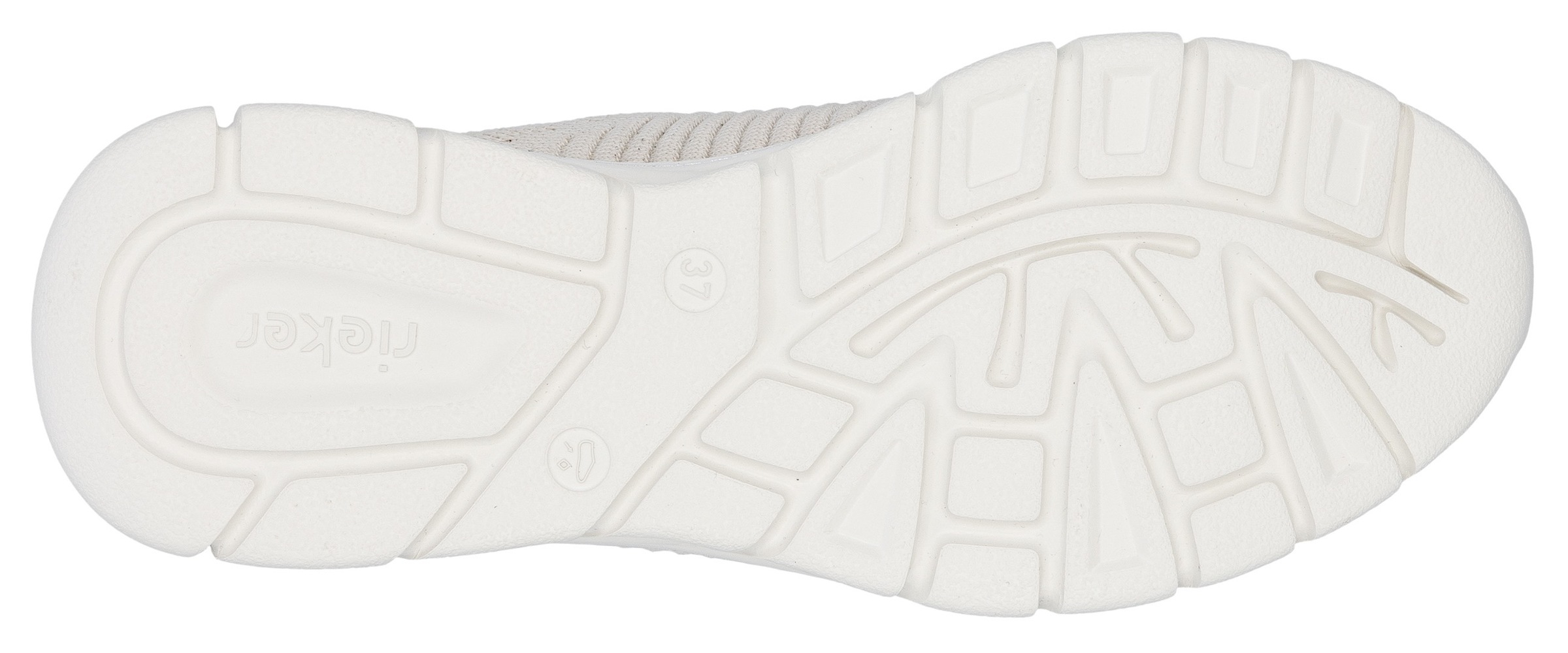 Rieker Sneaker  mit leichter Laufsohle, Freizeitschuh, Halbschuh, Schnürschuh