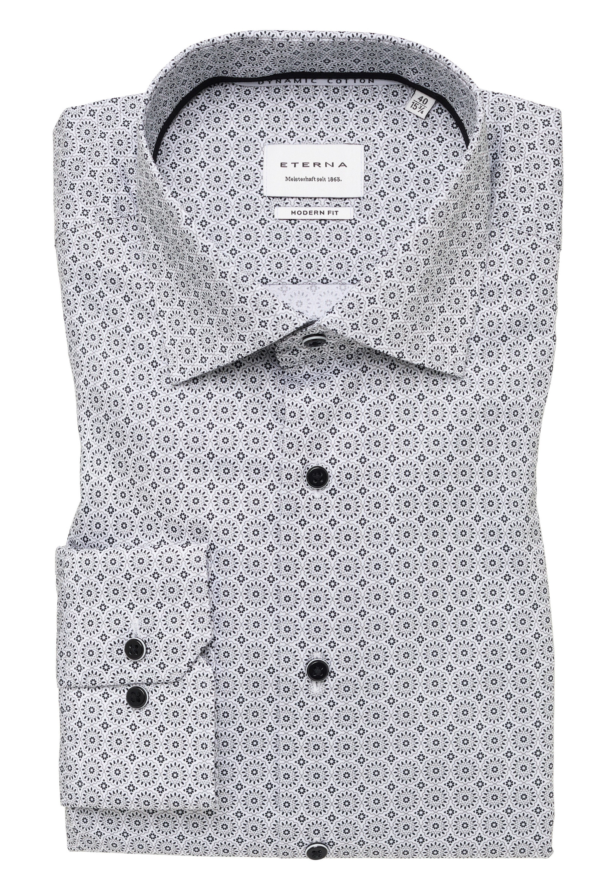 Eterna Langarmhemd »MODERN FIT«, NON IRON (bügelfrei)