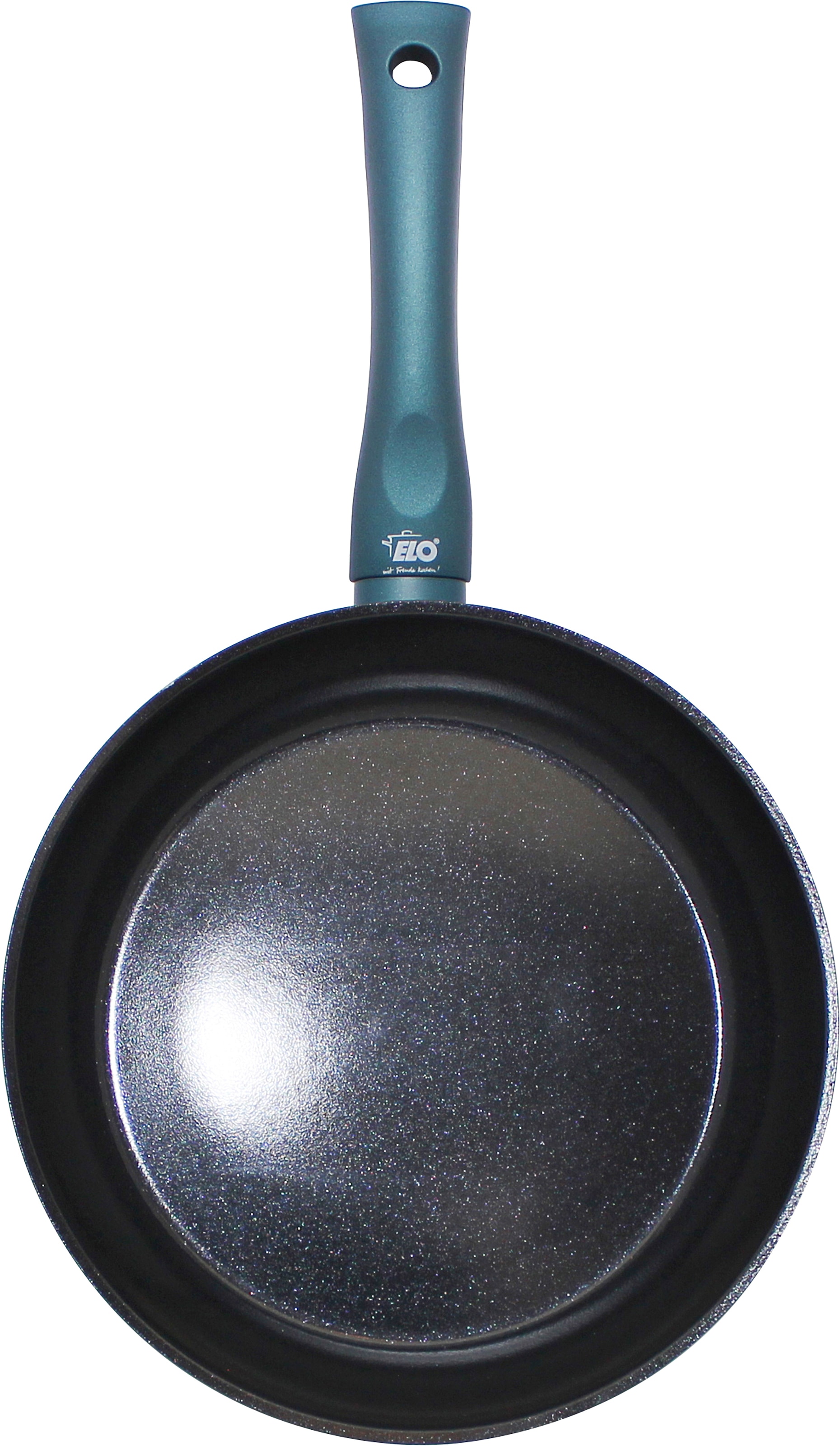 Elo Basic Bratpfanne »Colorio mit farbigem Protektor« Aluminium 1 tlg. türkis mit passendem Pfannenschoner
