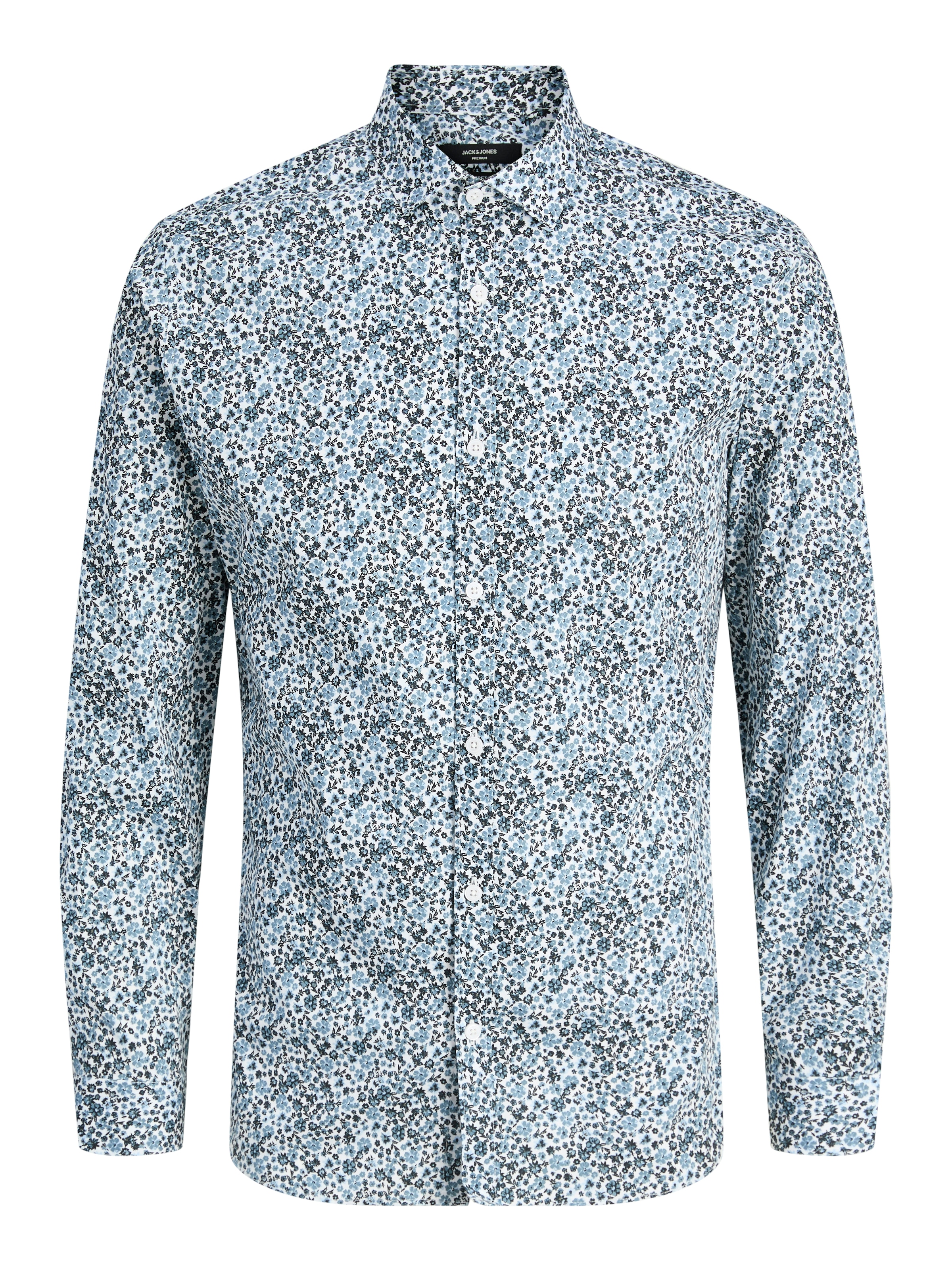 Jack & Jones Langarmhemd »JPRBLABLACKPOOL STRETCH AOP LS SHIRT SN«