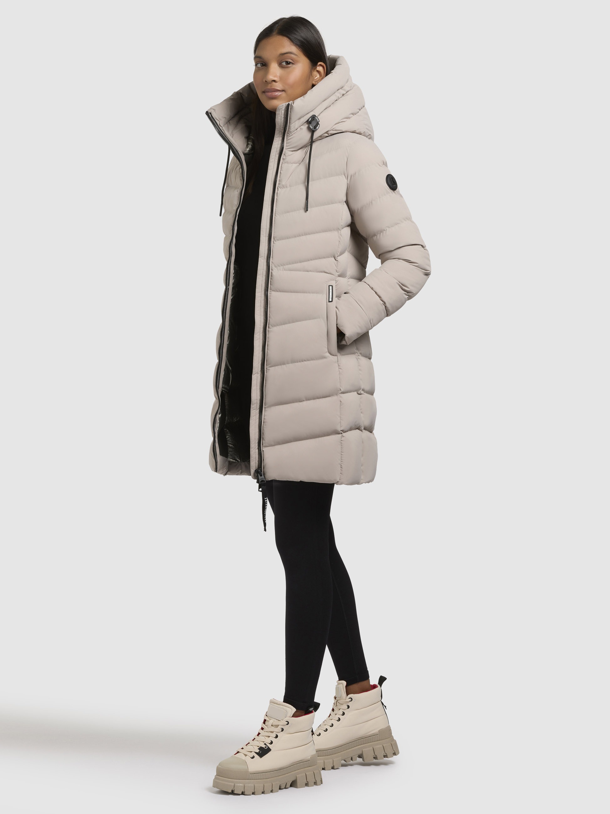 khujo Steppjacke »TUHANI4«, mit Kapuze