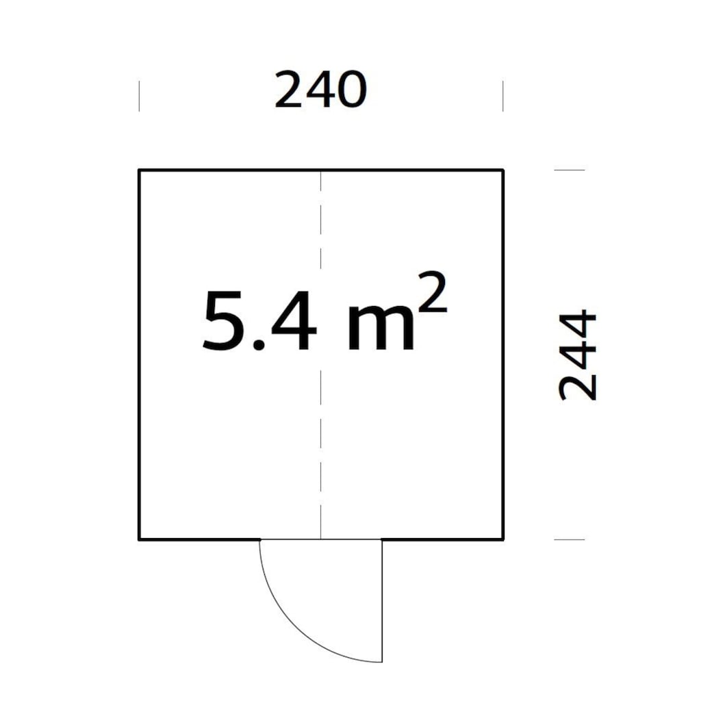 Palmako Gewächshaus »E_milia«