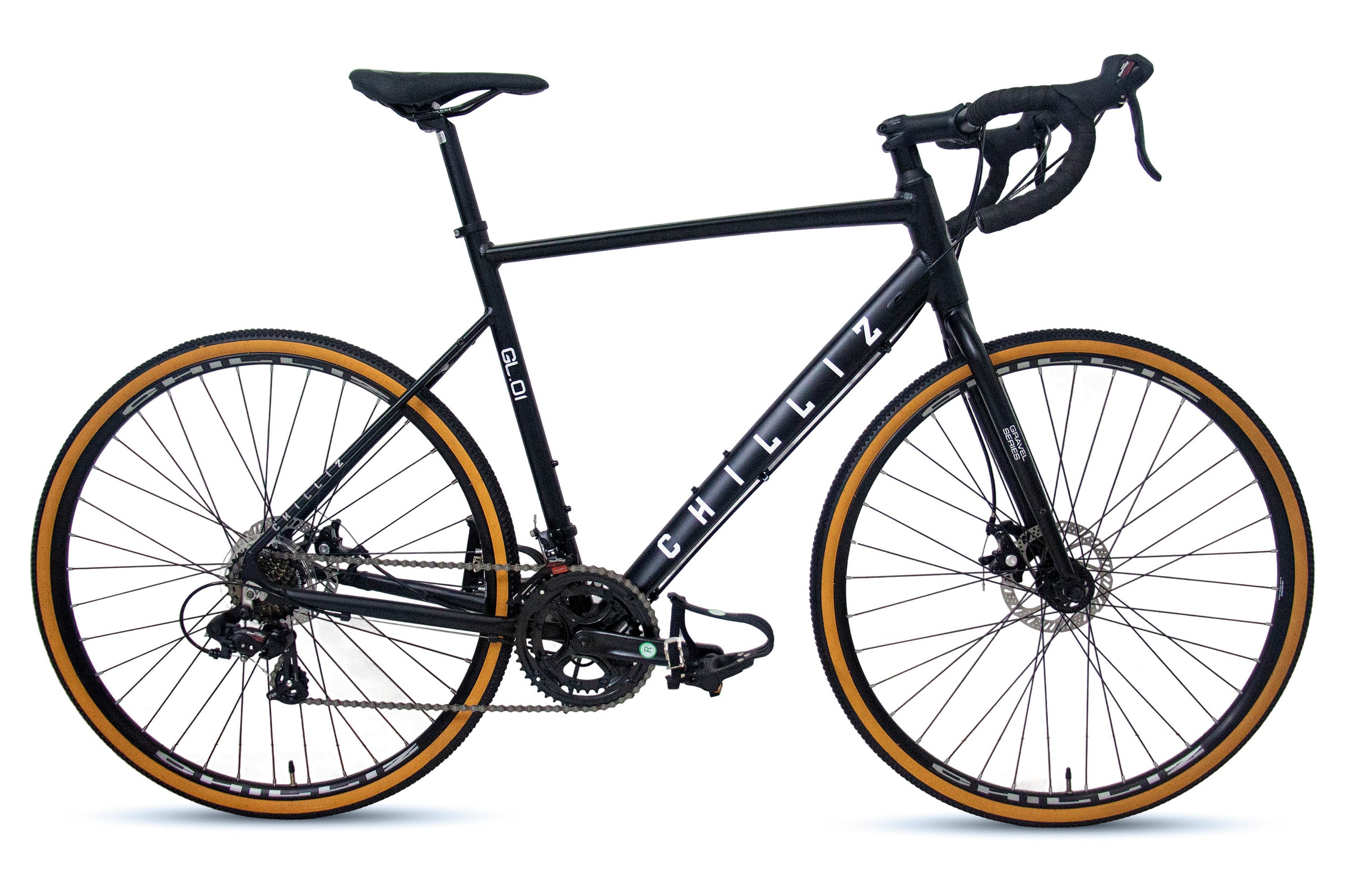 CHILLIZ Gravelbike "GL.01" 14 Gang Shimano Tourney Schaltwerk Kettenschaltung