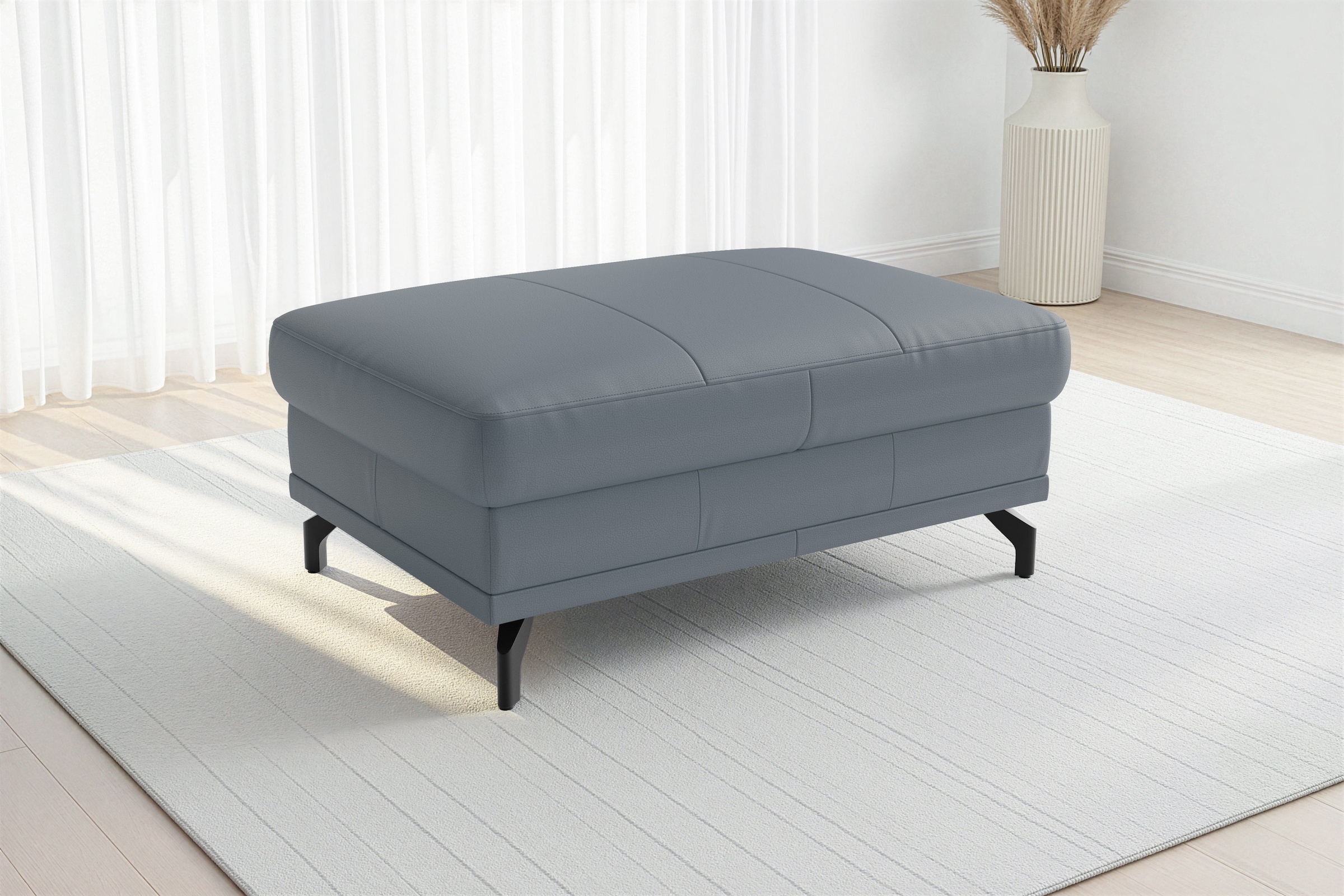 sit&more Polsterhocker "Chelsea, B: 103 cm, Leder" mit praktischem Stauraum, besonders langlebig
