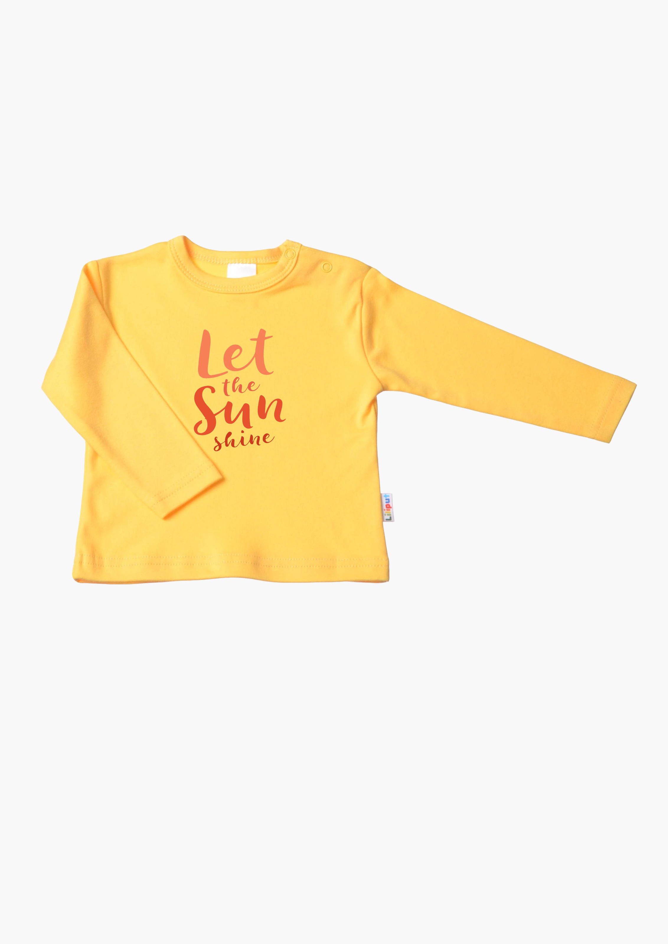 Liliput Langarmshirt »Let The Sun«, mit Druckknöpfen auf der Schulter