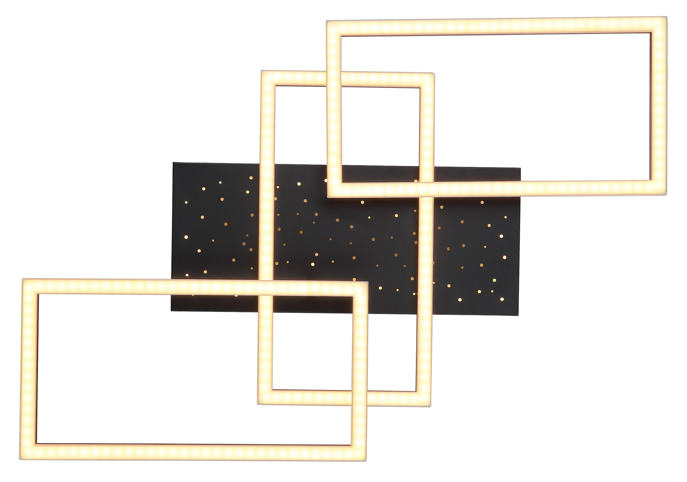 GLOBO LIGHTING LED Deckenleuchte »TERRXA«, Leuchtmittel LED-Modul | LED fest integriert, Deckenlampe/mehrere Stufen schaltbar/Wohnzimmer/Schlafzimmer/elegant