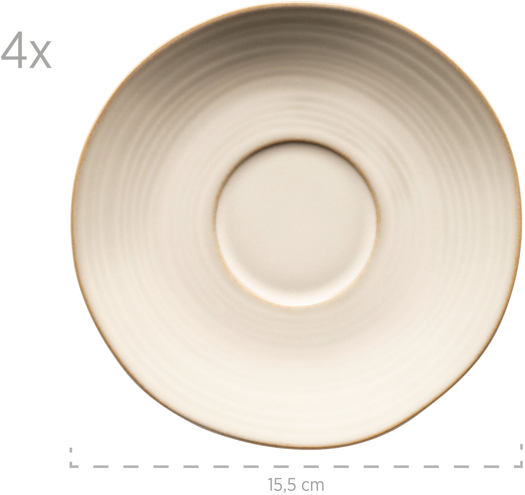 MÄSER Tasse »NOTTINGHAM, Kaffeetassenset, Keramik«