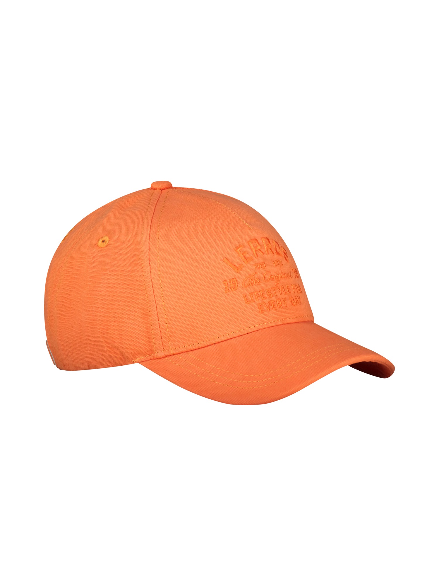Baseball Cap LERROS "Unifarbene LERROS-Basecap", Herren, Gr. Normalgrößen, vivid rot, 100% Baumwolle, Caps 4