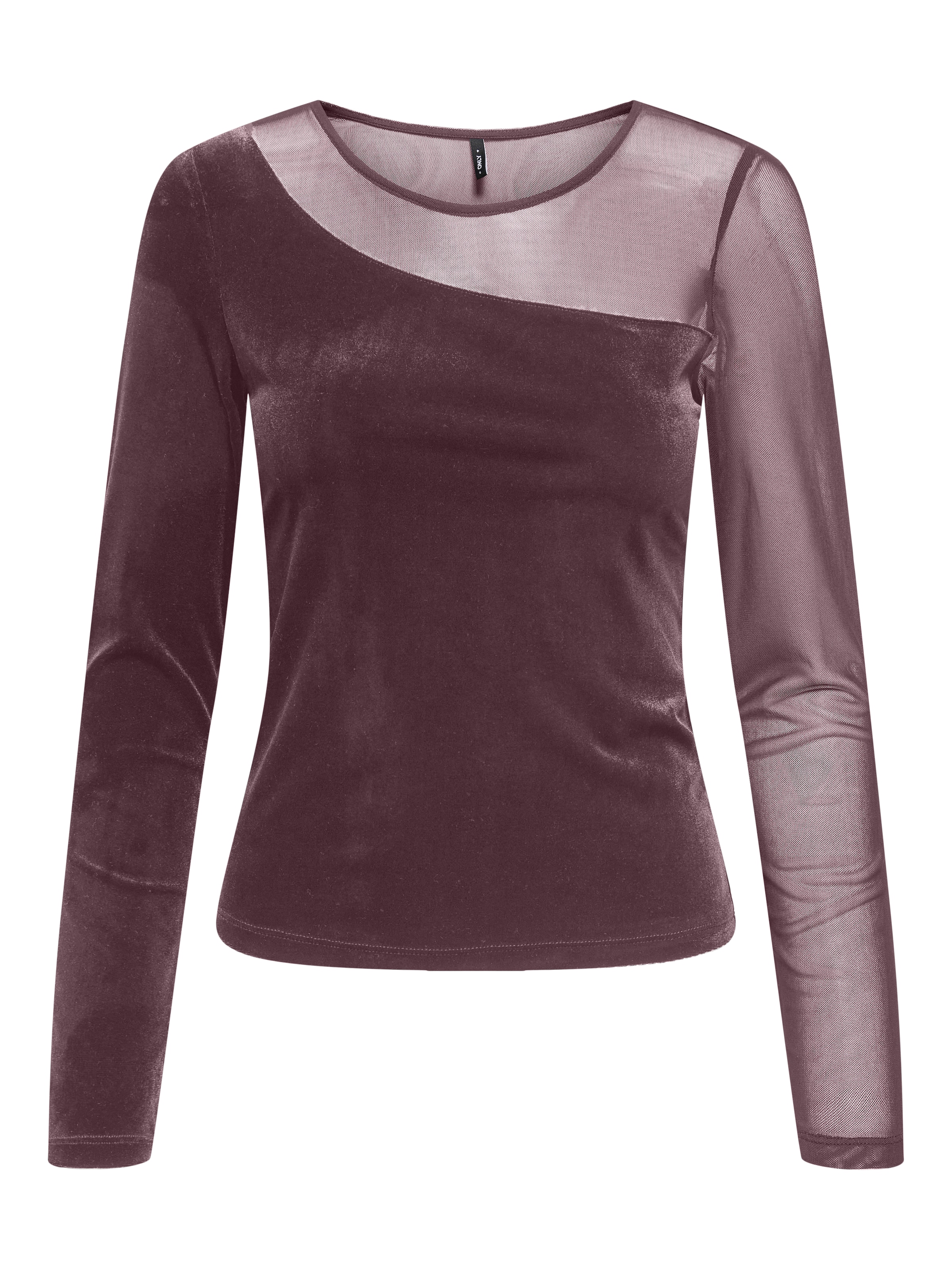 ONLY Langarmshirt "ONLSMOOTH L/S MESH MIX TOP BOX JRS" günstig online kaufen