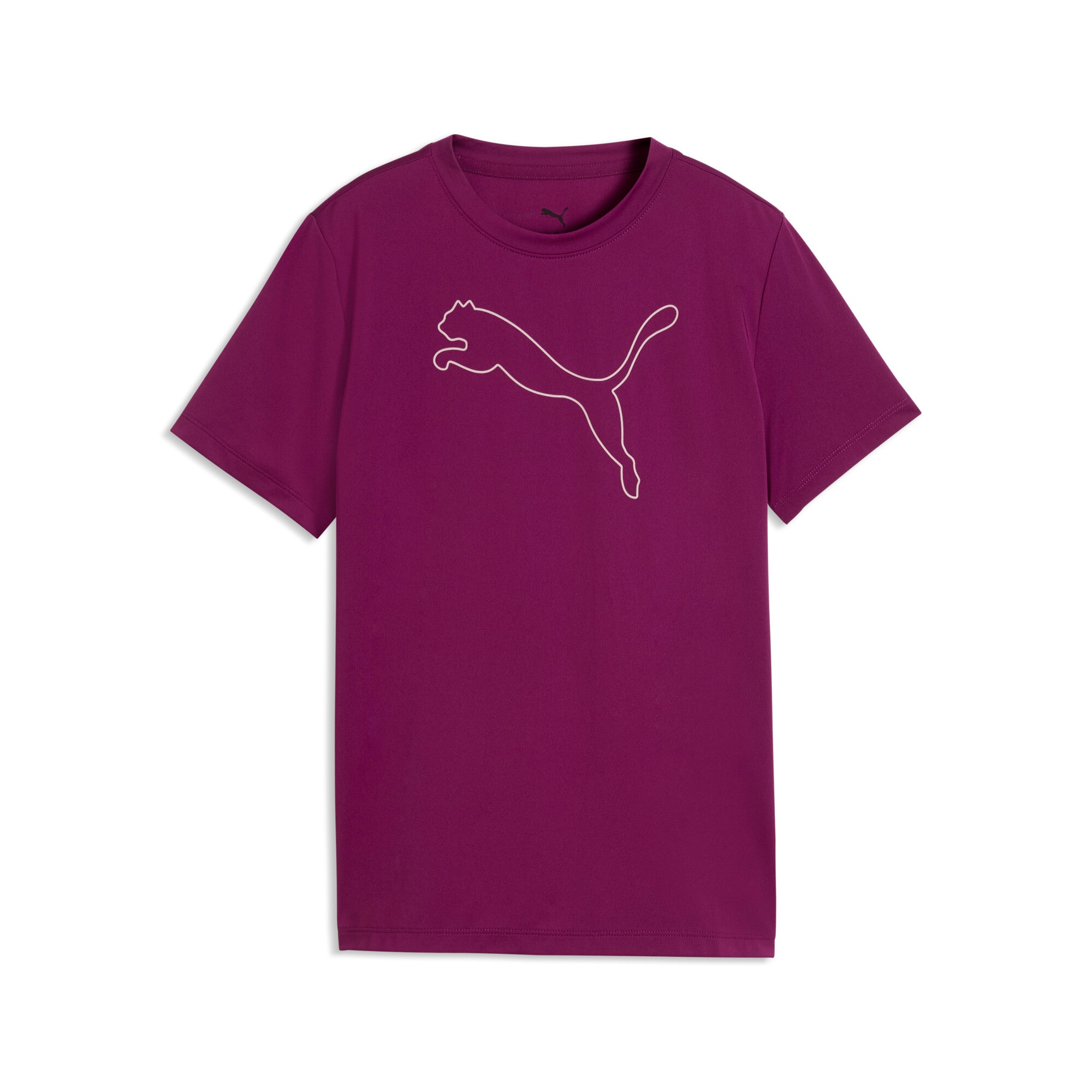 PUMA T-Shirt "TAD ESS CAT LOGO TEE G" mit Rundhalsausschnitt, kurzärmelig, sportlich