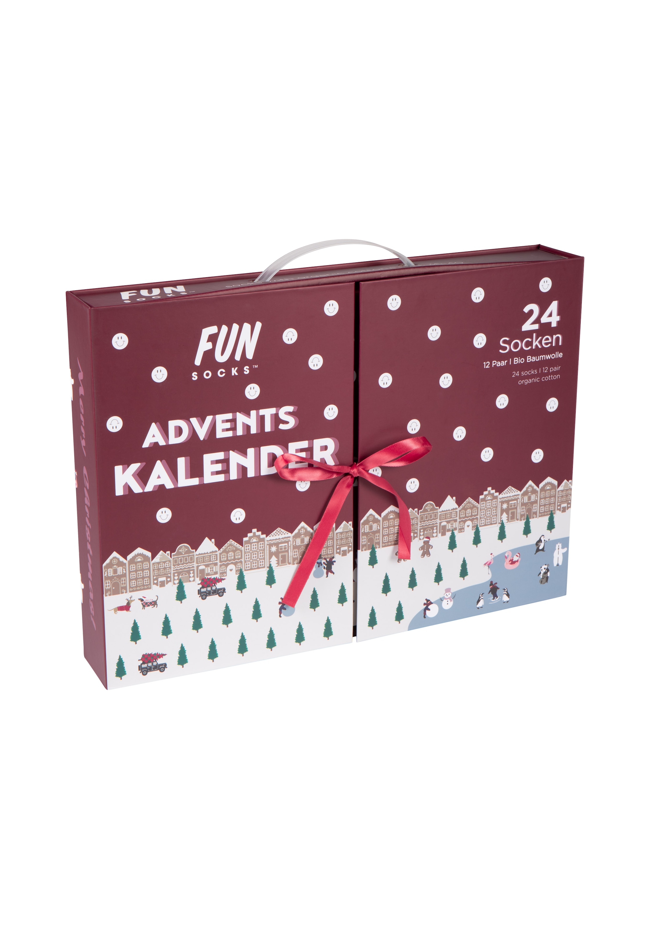 Fun Socks Adventskalender »Motifs« Es liegt keine Altersempfehlung vor mit Weihnachtsmotiven, elastischer Bund