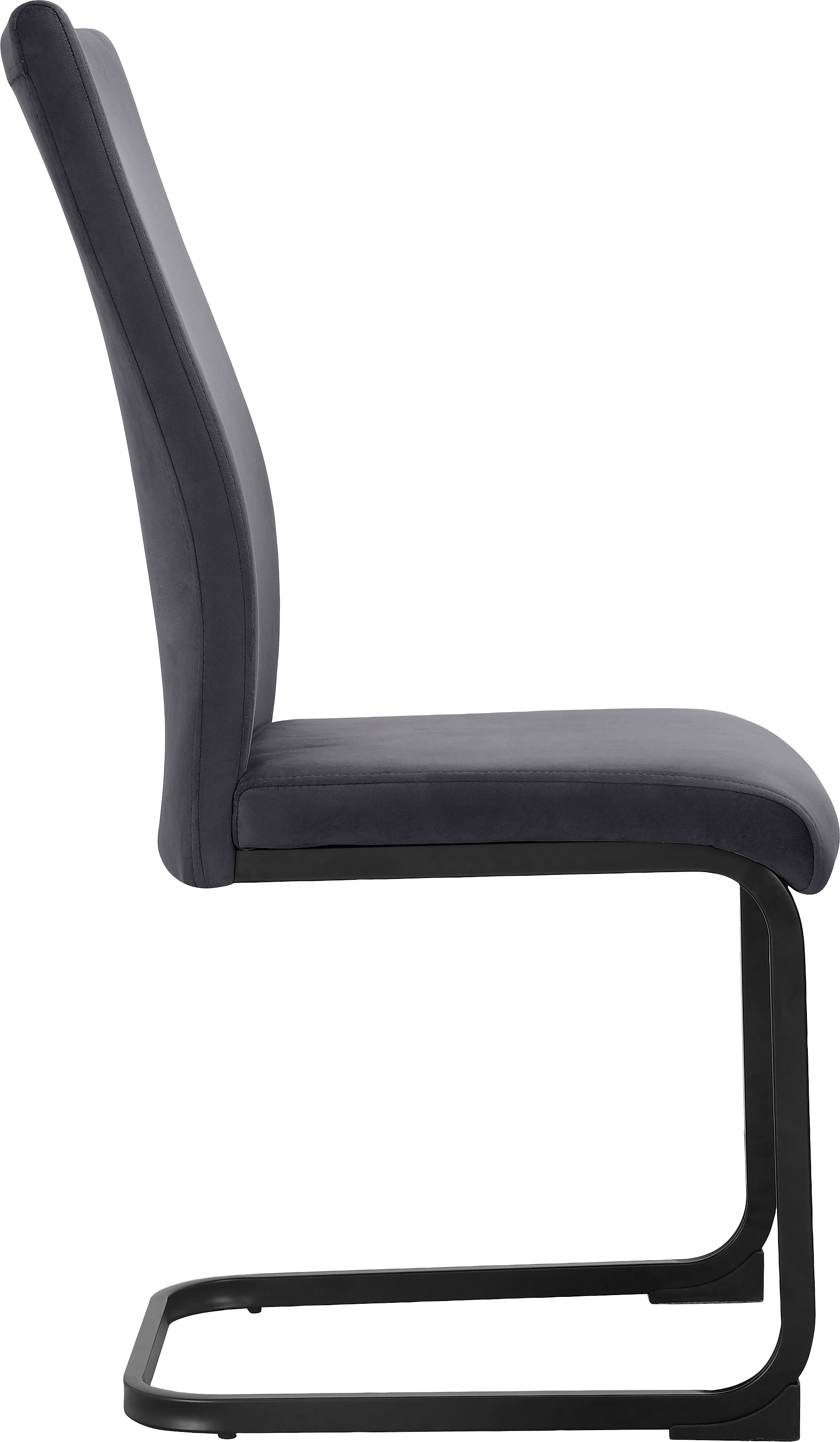 INOSIGN Esszimmerstuhl »Darcel«, (Set), 4 St., Veloursstoff, Freischwinger