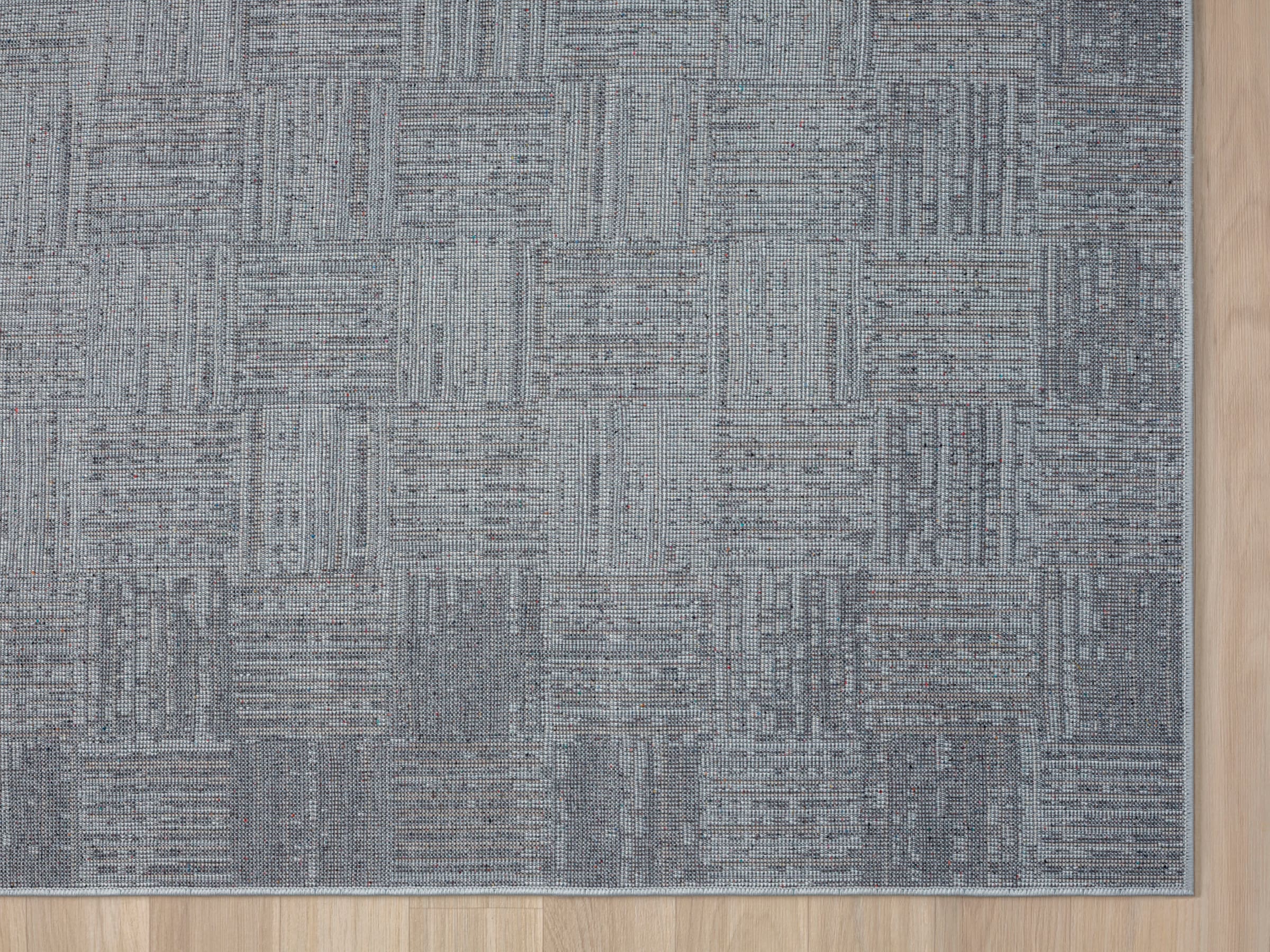 Myflair Möbel & Accessoires Teppich »My Mood Lagerräumung«, rechteckig, 8 mm Höhe, Kurzflor, Scandi-Design, mit Bordüre, besonders weich durch Microfaser