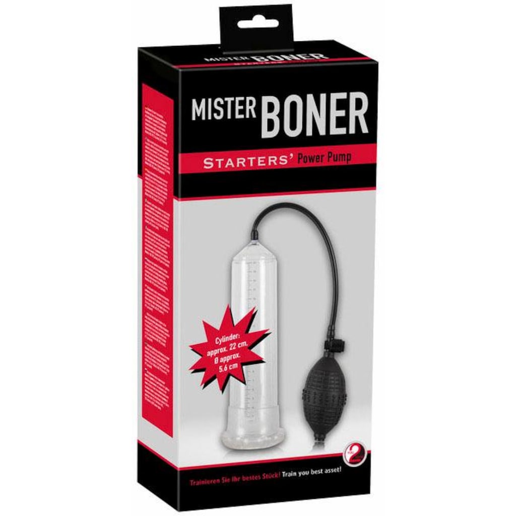 You2Toys Penispumpe »Mister Boner Starters Power Pump«