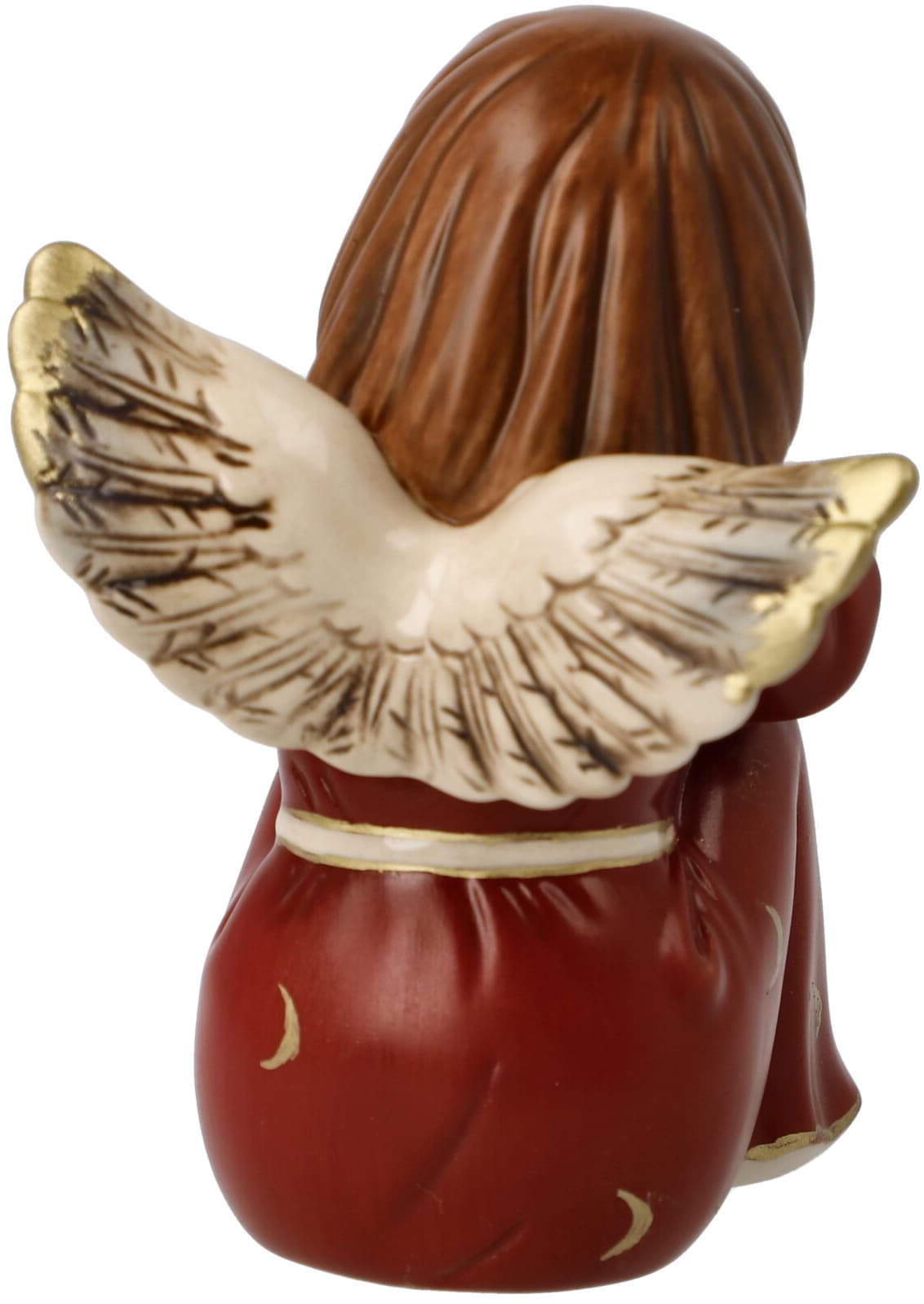 Engelchen Engel »Himmelsboten, Steingut, | Verträumtes Goebel Engelfigur - rot«, BAUR Weihnachtsdeko kaufen