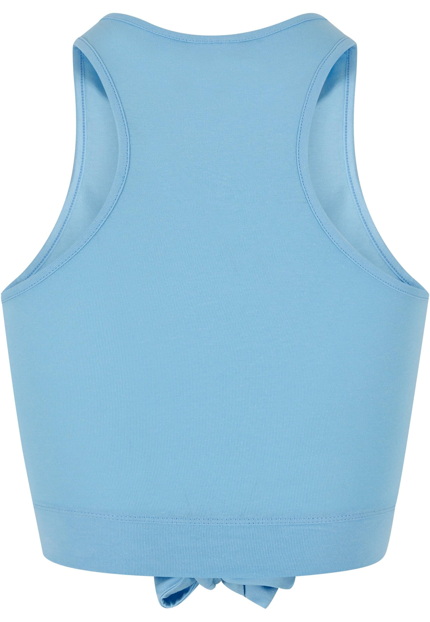 URBAN CLASSICS Muskelshirt »Urban Classics Damen Ladies Cropped Knot Top«, (1 tlg.)