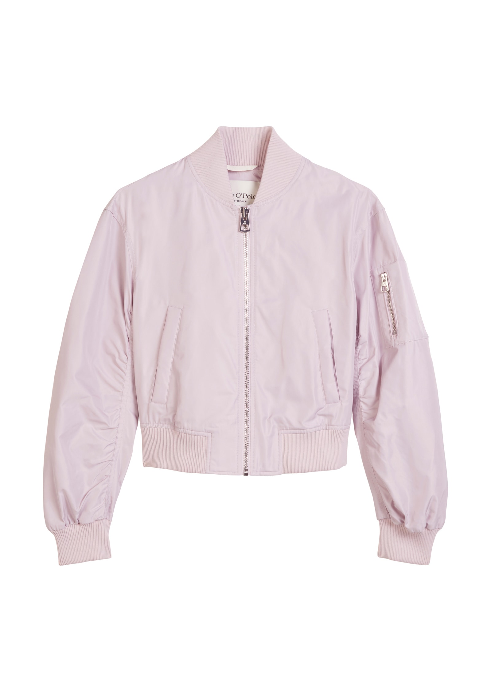 Marc O'Polo Outdoorjacke »aus recyceltem Polyester-Twill«, ohne Kapuze
