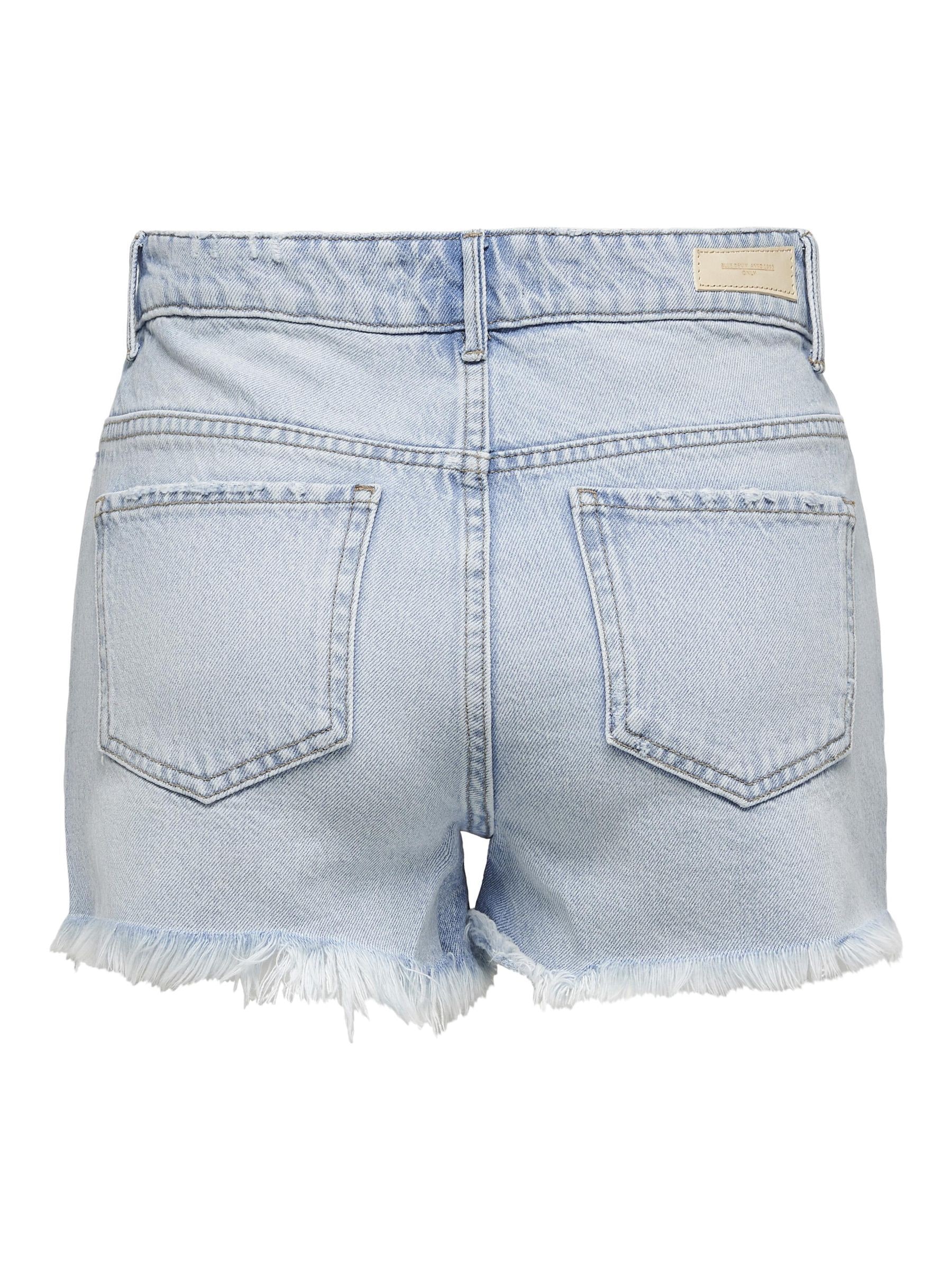 ONLY Jeansshorts »ONLPACY HW RHINESTONE DNM SHORTS AZG«