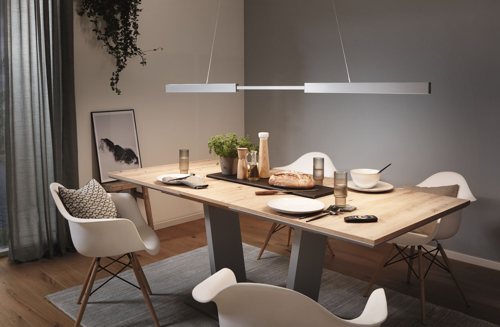 Paulmann LED Pendelleuchte »LED Pendelleuchte Aptare dimmbar«, 2 flammig, Memoryfunktion