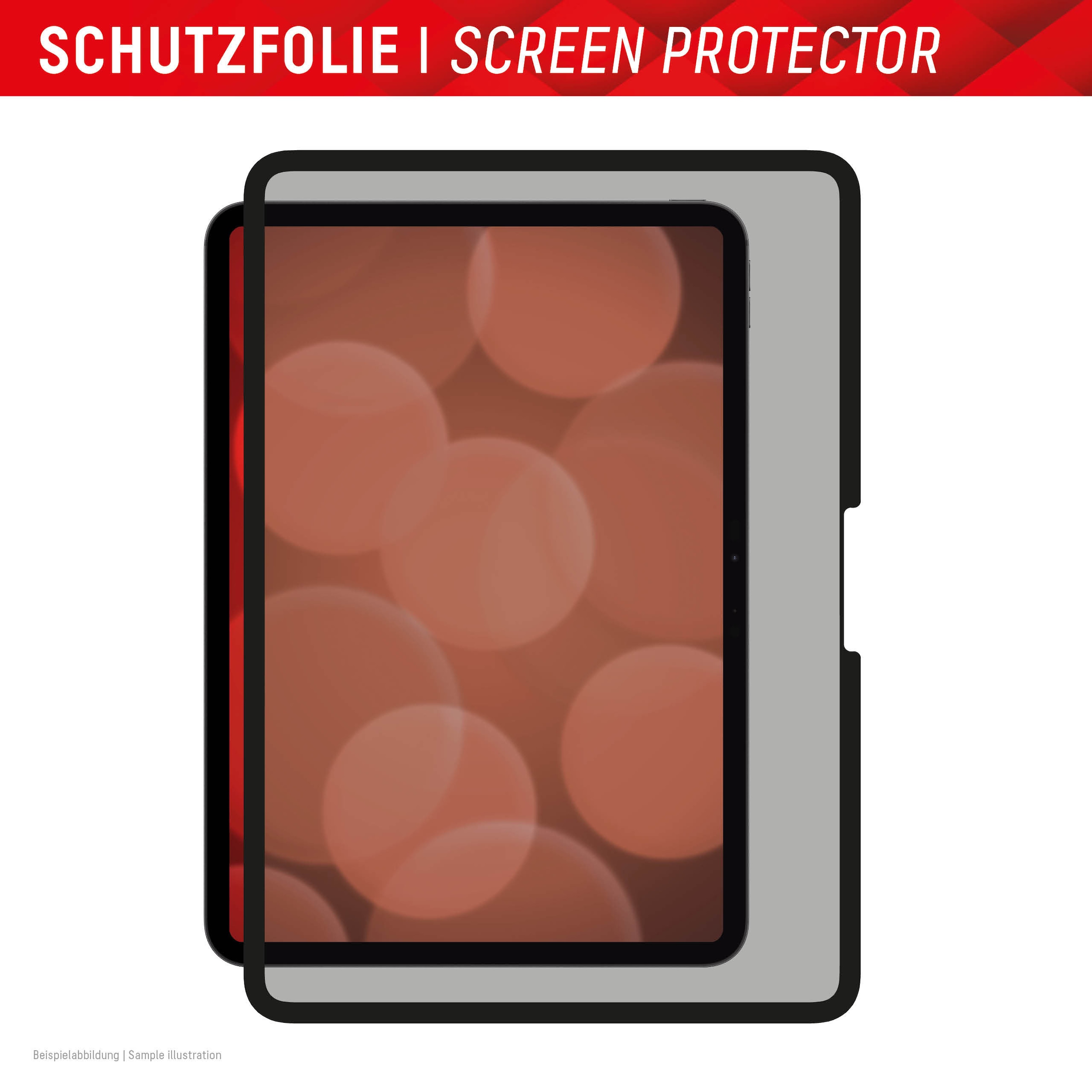 Displex Displayschutzfolie »Tablet Privacy Safe« für Apple iPad Pro 11" (2024/2025) Blickschutzfolie, Schutzfolie, Bildschirmschutz, kratz- & stoßfest