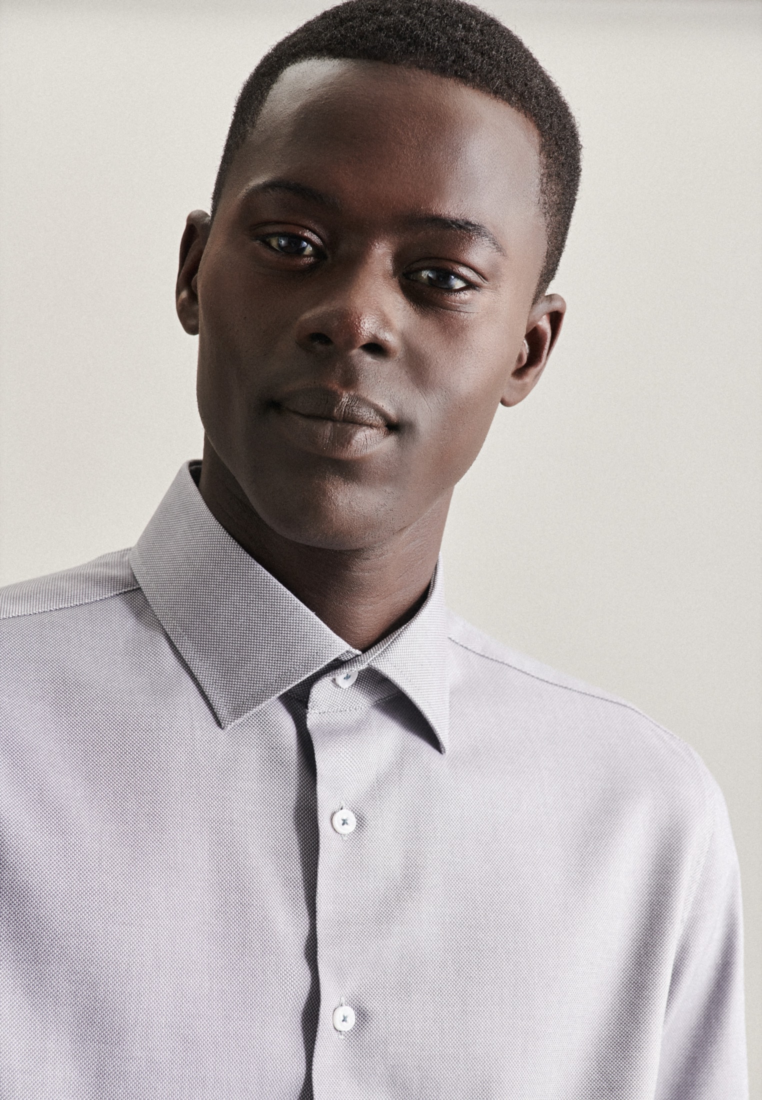 seidensticker Businesshemd »Schwarze Rose« Slim 1/1 Kentkragen Struktur