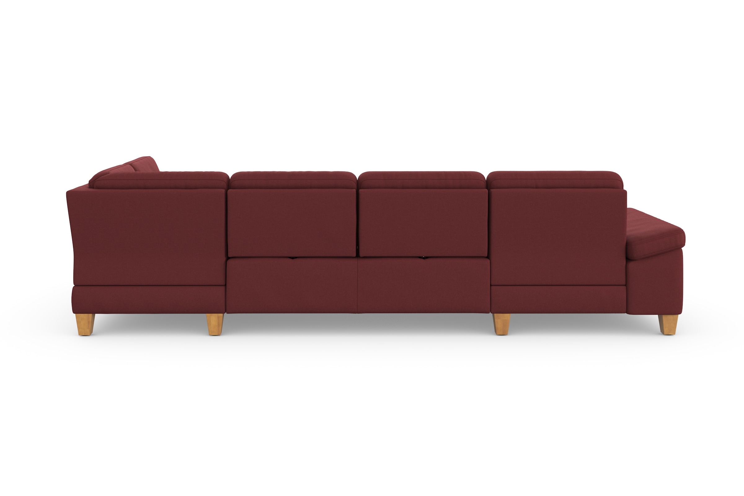 sit&more Wohnlandschaft »Westham U-Form«, wahlweise mit Bettfunktion, Bettkasten, Sitztiefenverstellung