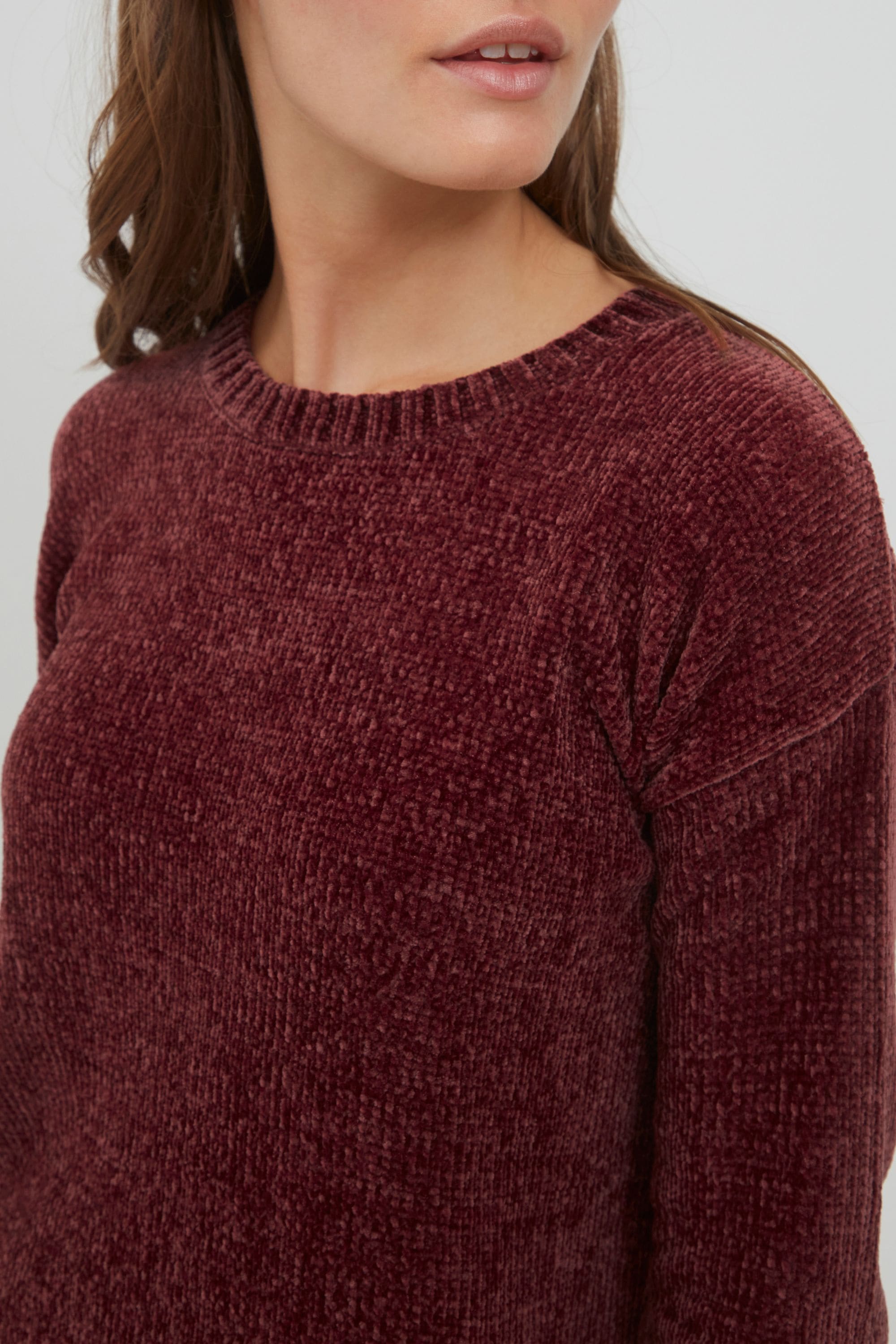 OXMO Strickfleece-Pullover »Strickpullover OXElvina«