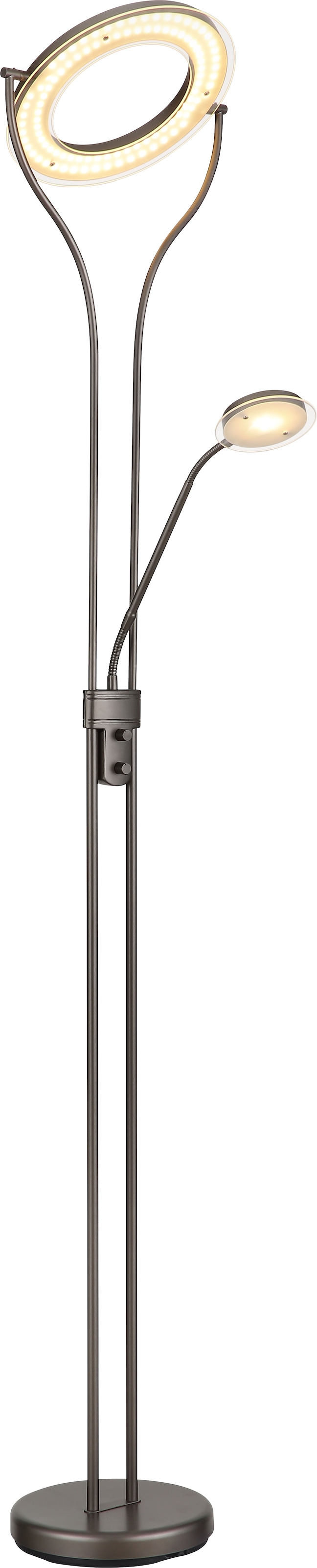 GLOBO LIGHTING Deckenfluter »EBRO« LED-Modul 1 Stk. LED Deckenfluter, dimmbar, 3000K, modern & hell