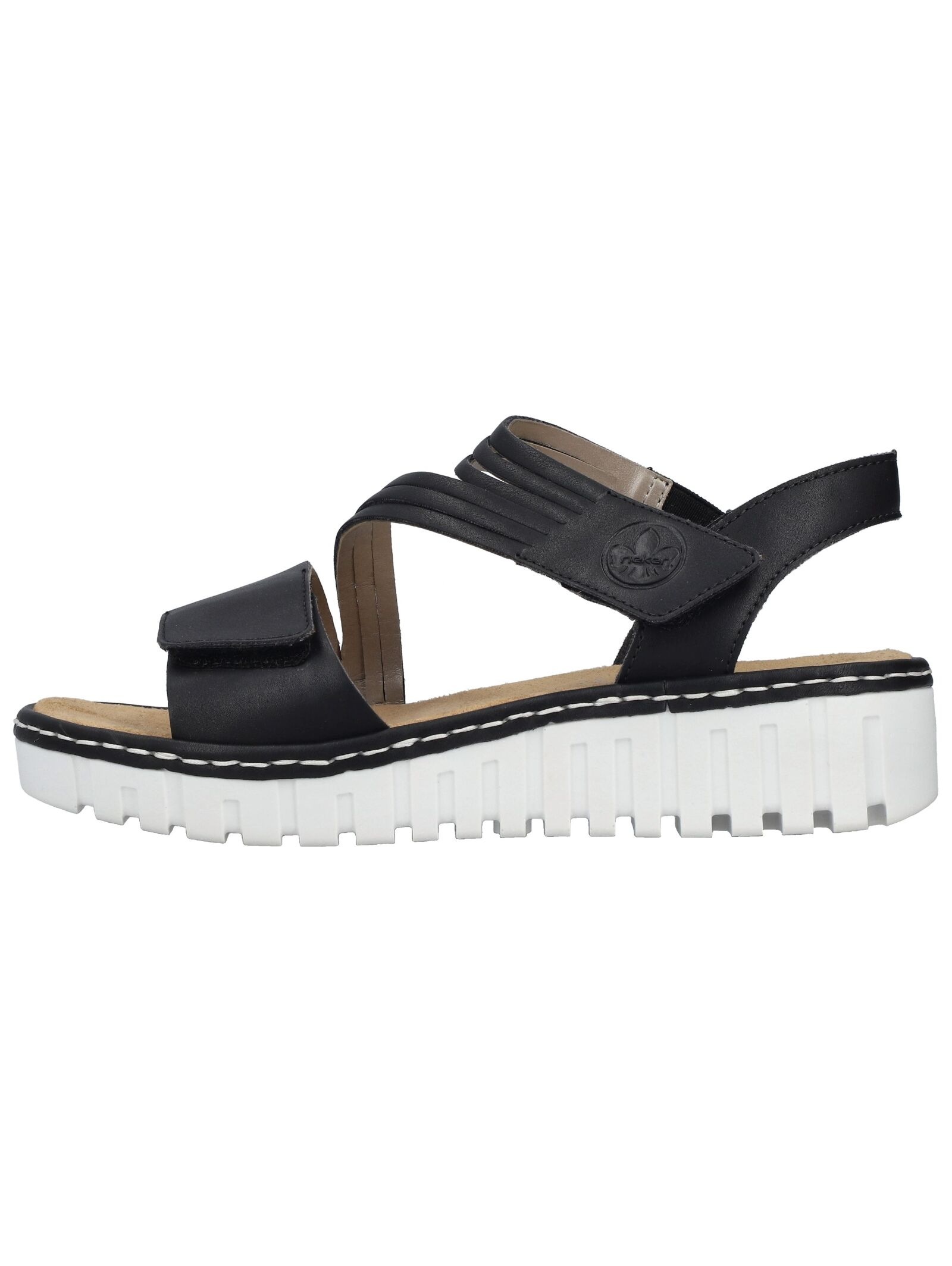 Rieker Keilsandalette »Rieker Sandalen Lederimitat«