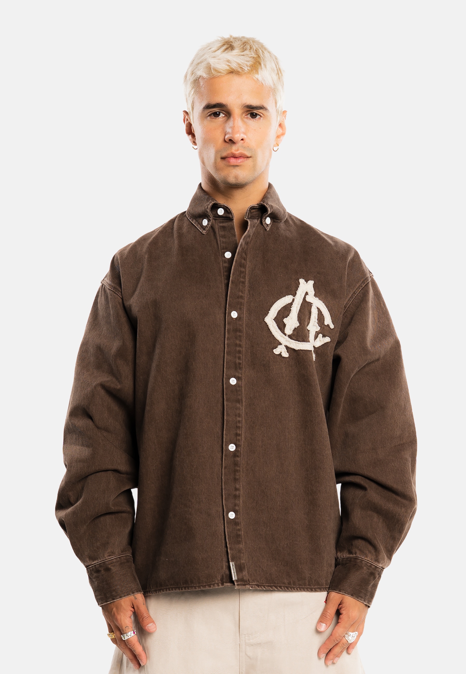 Another Cotton Lab Langarmhemd »Another Cotton Lab ACL Denim Shirt« 1