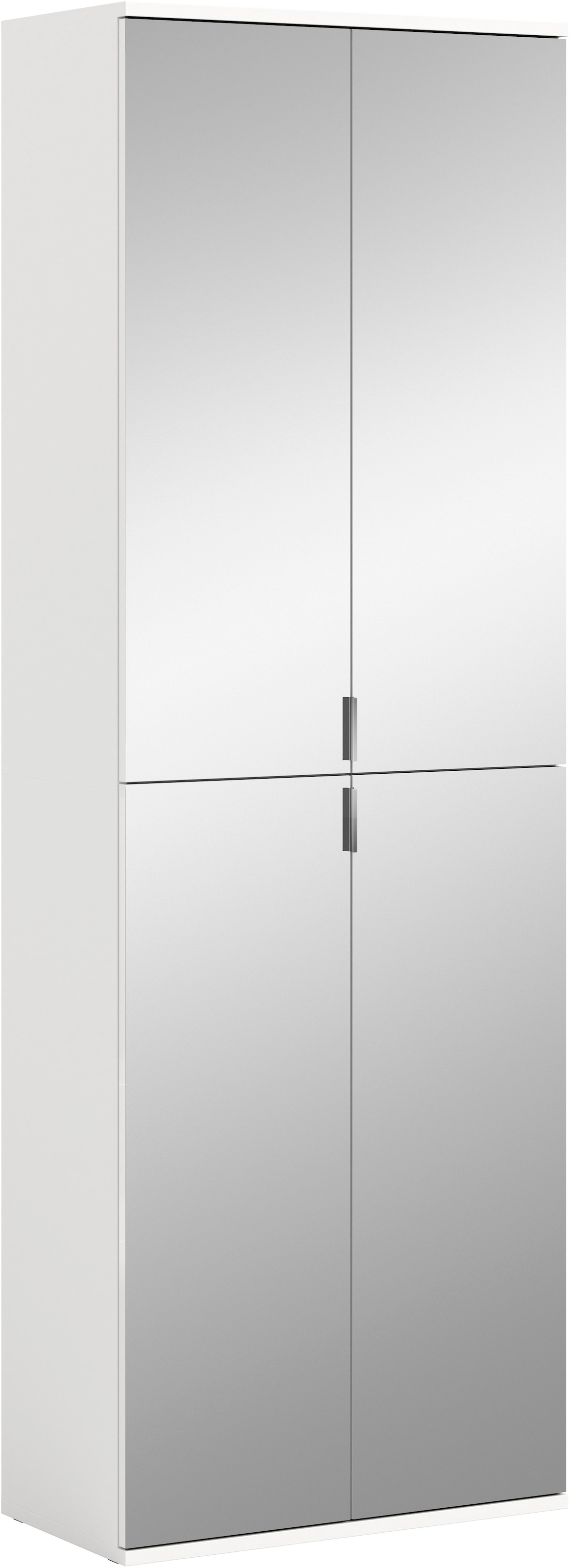 INOSIGN Schuhschrank "Trondheim, Höhe 193 cm, 4 Spiegeltüren, 9 Fächer, 7 E günstig online kaufen