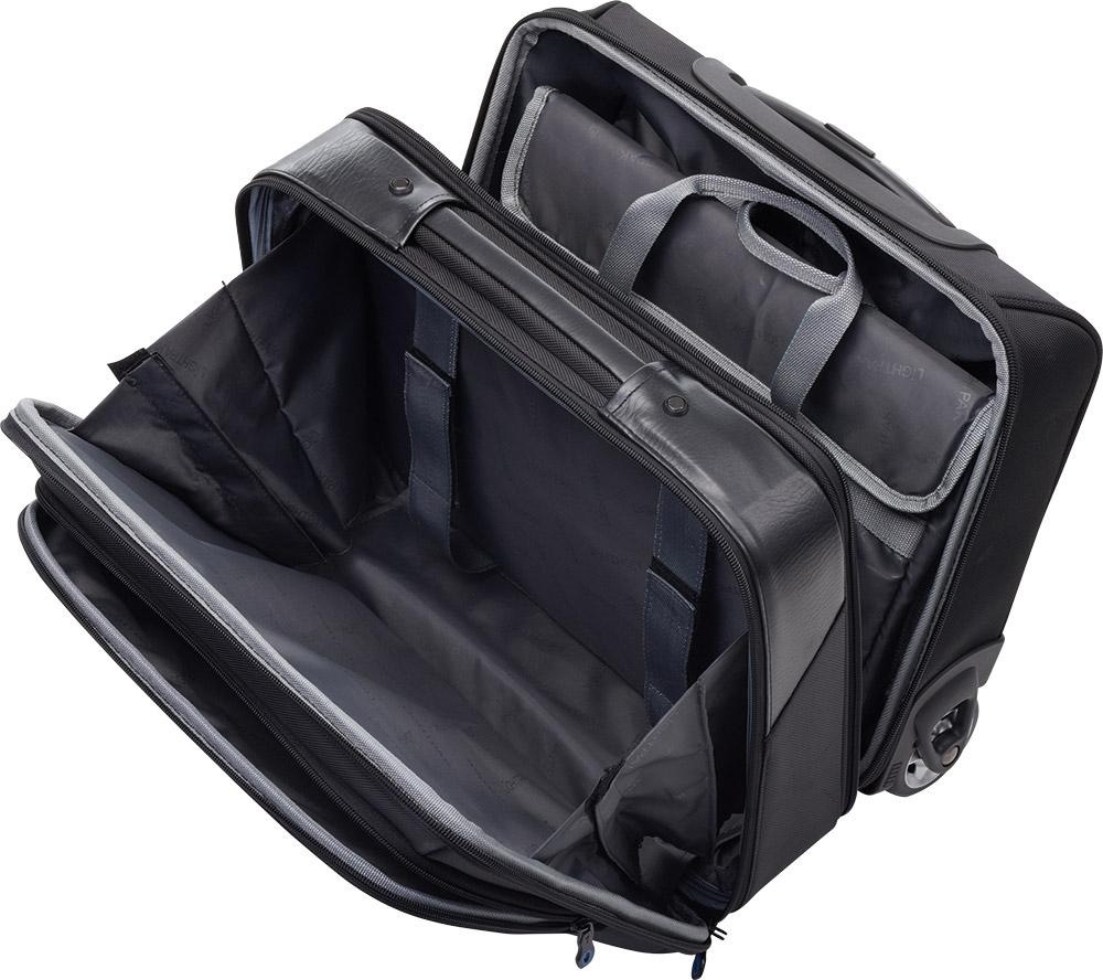 LIGHTPAK® Business-Trolley »Executive Line, Bravo I«, 2 Rollen, Handgepäck Koffer mit Laptopfach